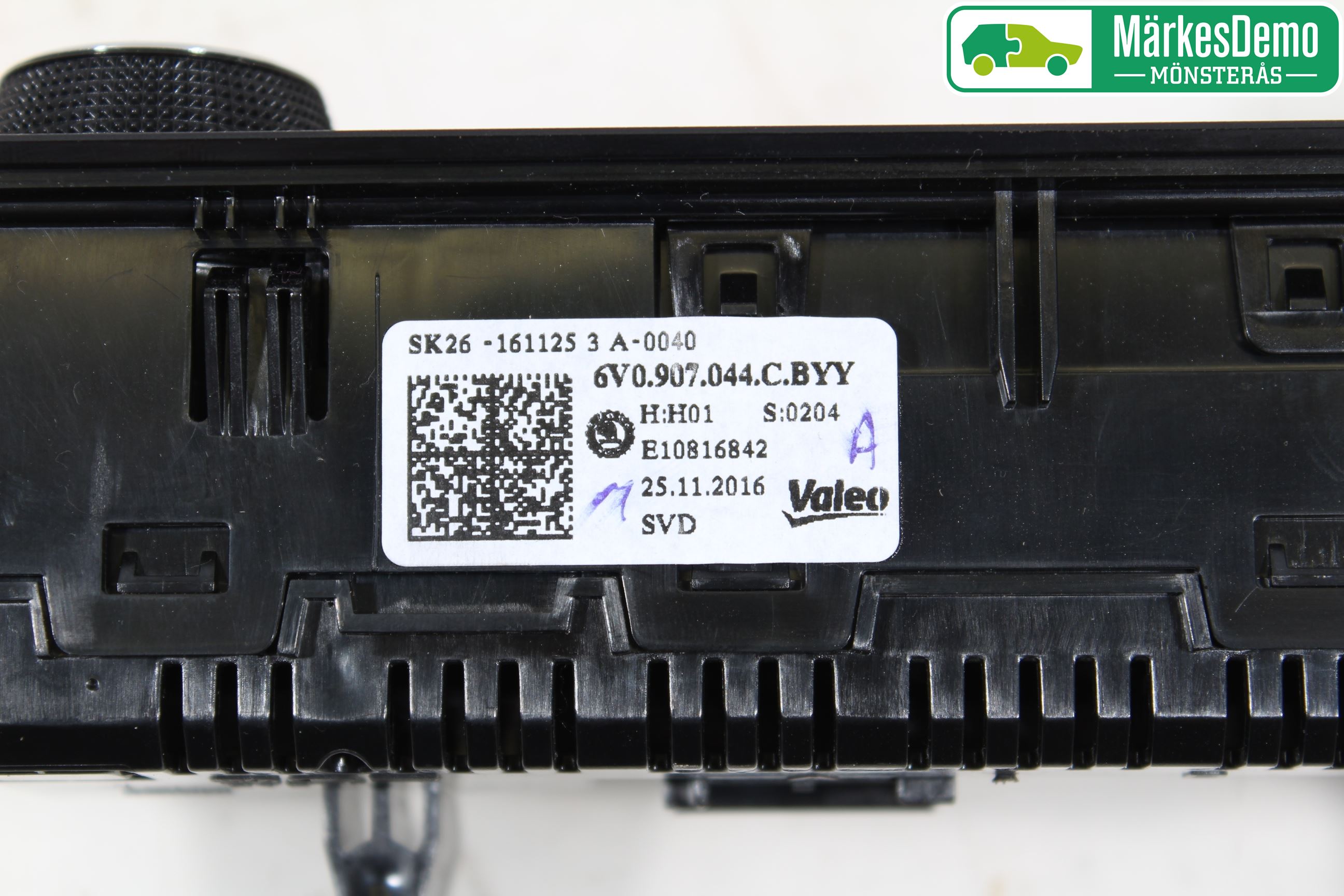Skoda FABIA 15-21 Varme Ac Betjening-Display