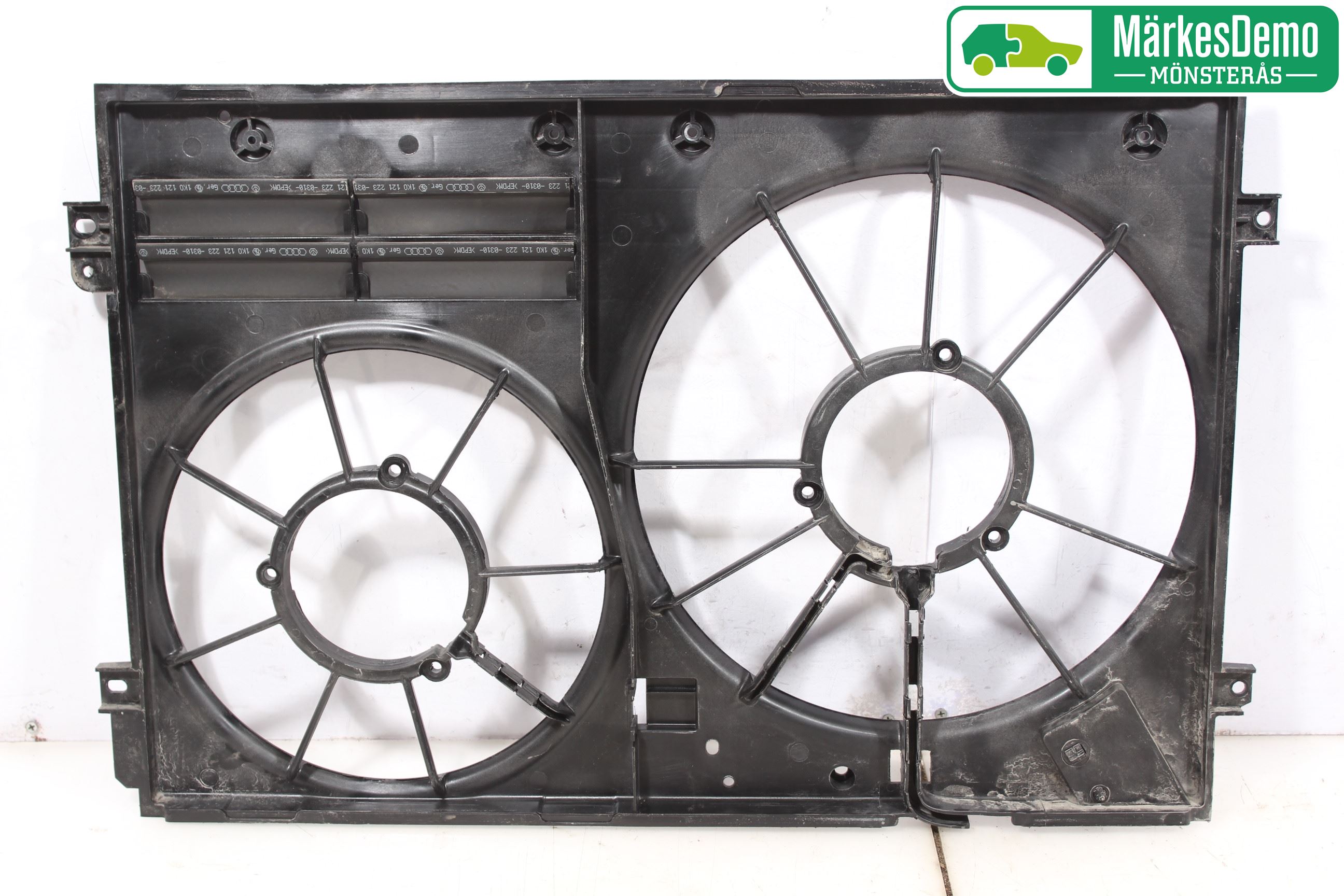 Volkswagen VW GOLF VI 09-13 Kjølevifte-Radiator Hus-Kåpe