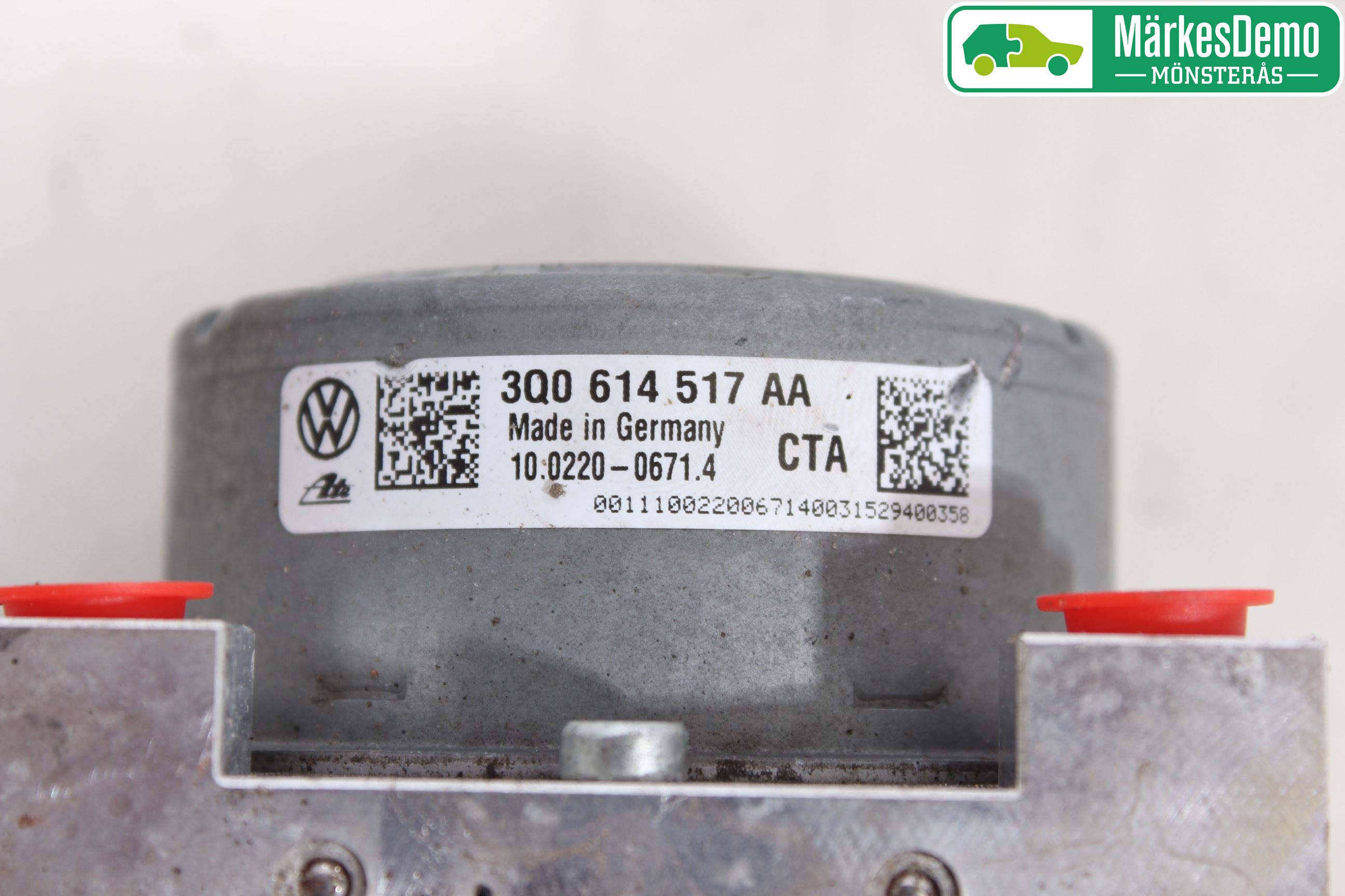 Volkswagen VW GOLF / E-GOLF VII 13-20 Abs Hydraulikkaggregat