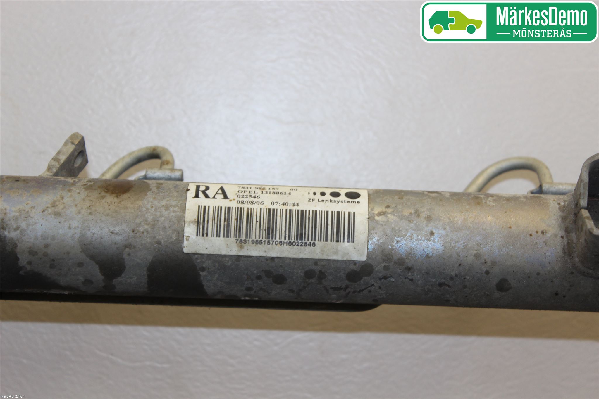 Opel ASTRA H 04-12 Servo Snekke - Tannstang