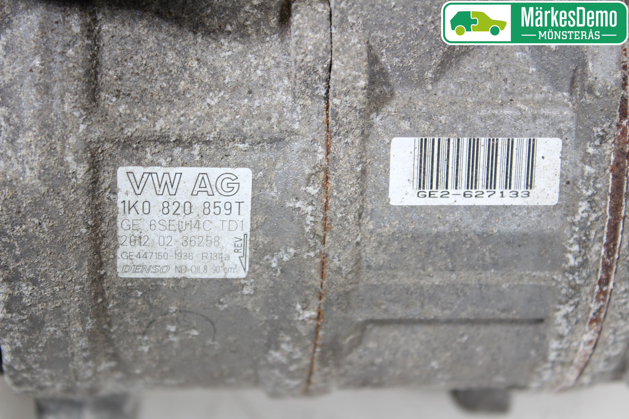 Volkswagen VW POLO 10-17 Varme Ac Kompressor