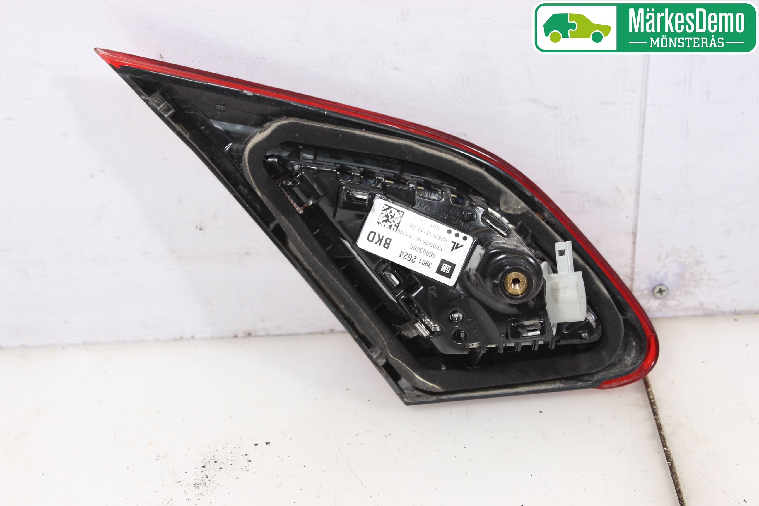 Opel CORSA E 15-19 Baklykt Høyre  På Luke(Indre)