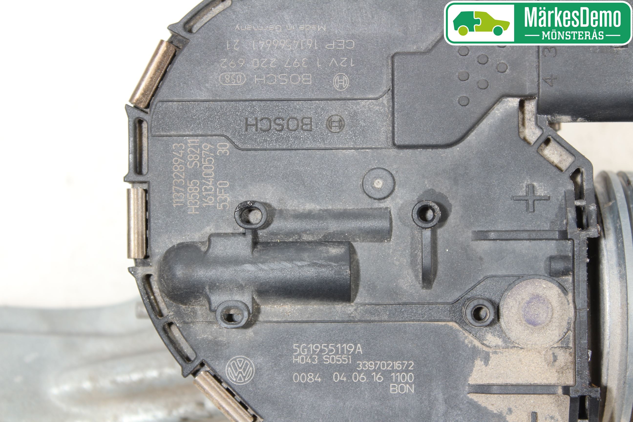 Volkswagen VW GOLF / E-GOLF VII 13-20 Viskermotor Frontrute