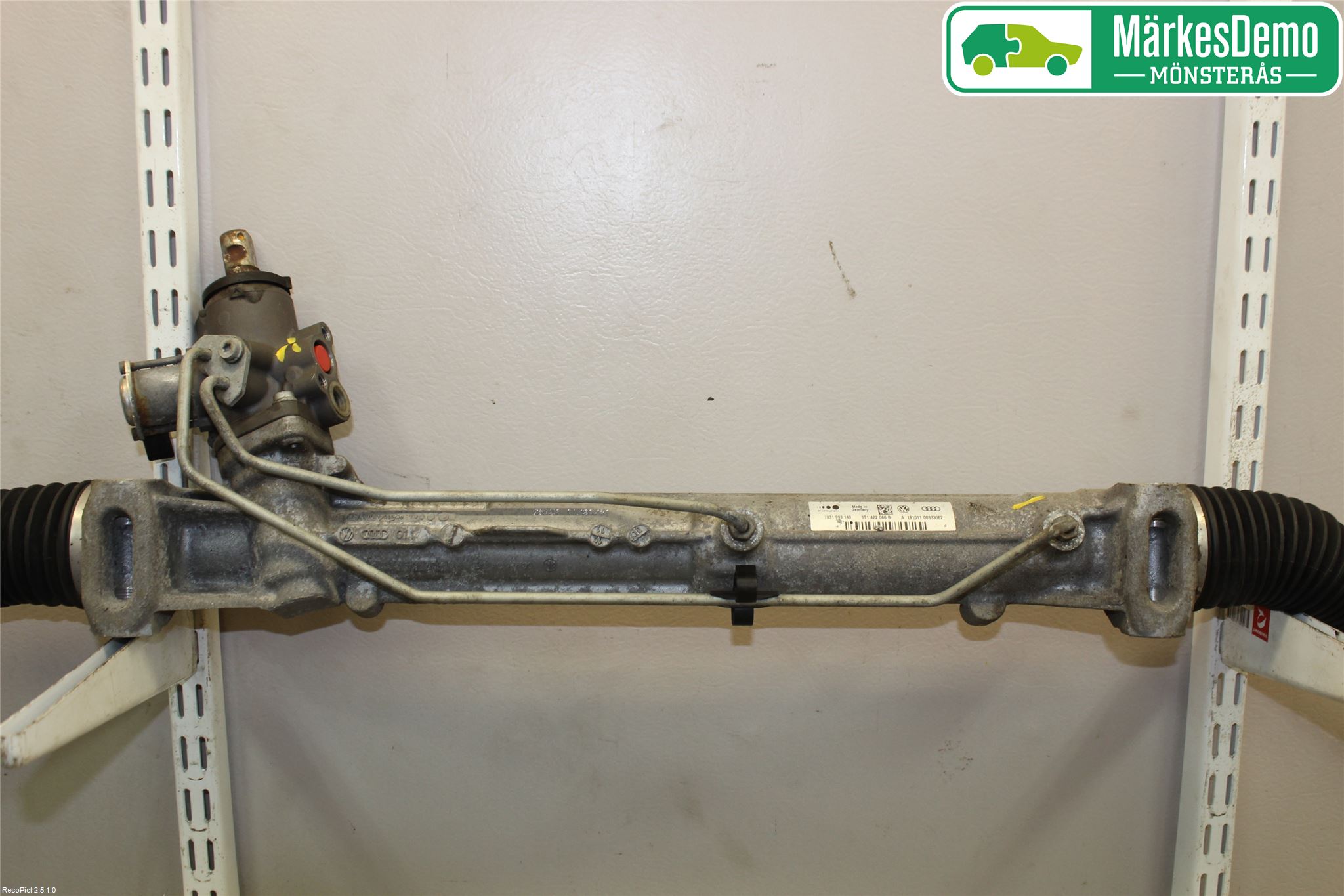 Audi A4/S4 08-11 Servo Snekke - Tannstang