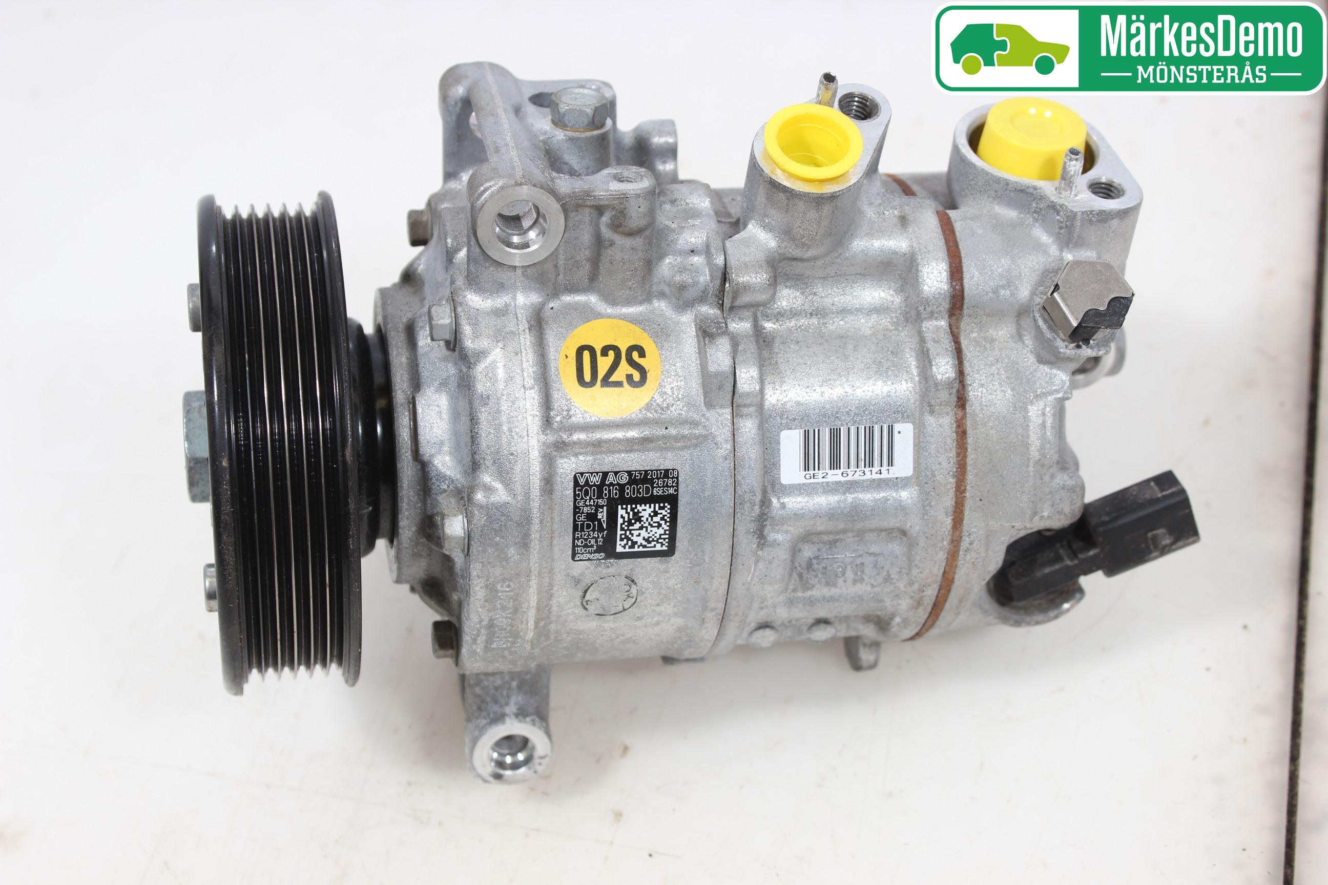 Volkswagen VW TIGUAN 16-24 Varme Ac Kompressor