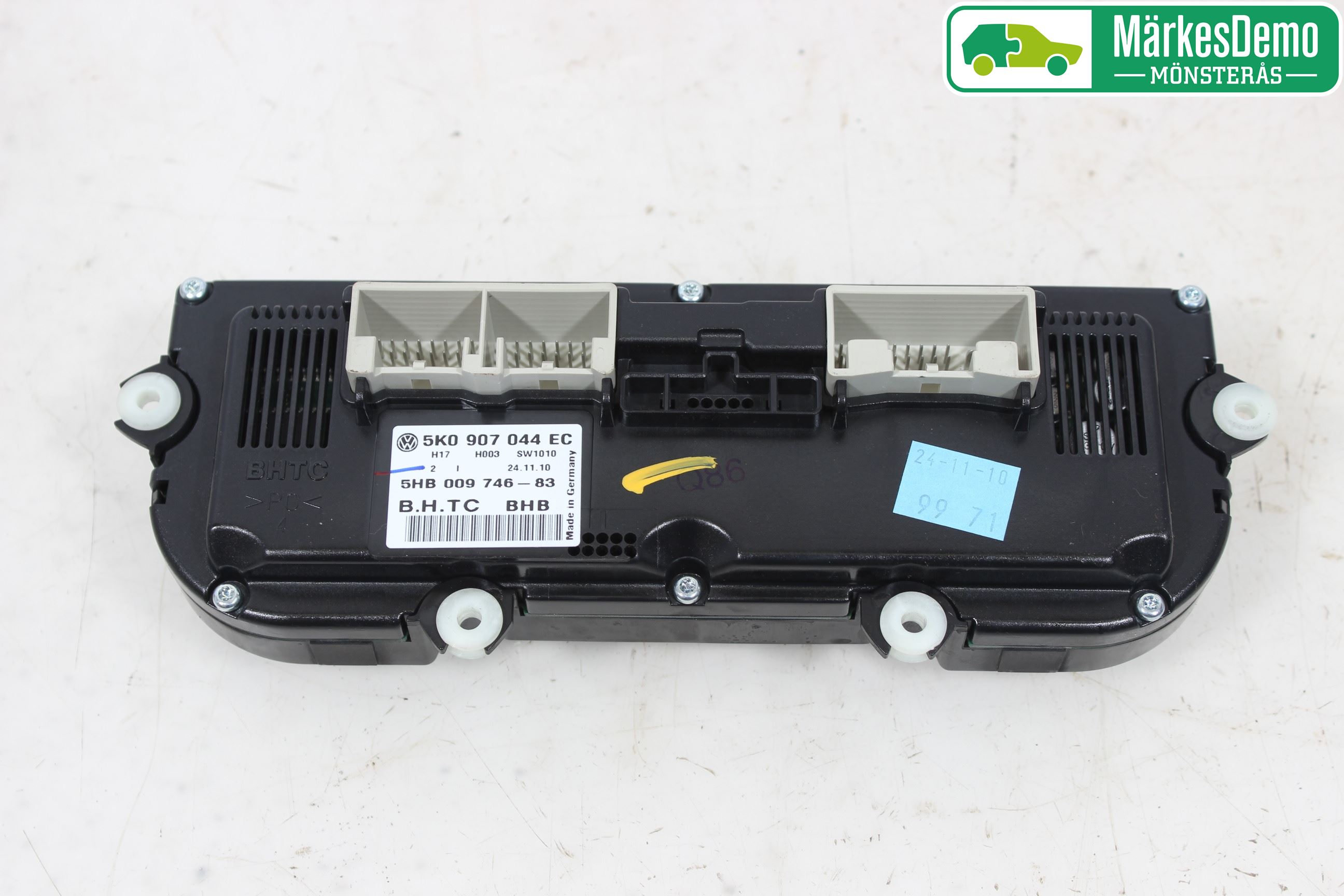 Volkswagen VW GOLF PLUS/CROSS GOLF 04-14 Varme Ac Betjening-Display