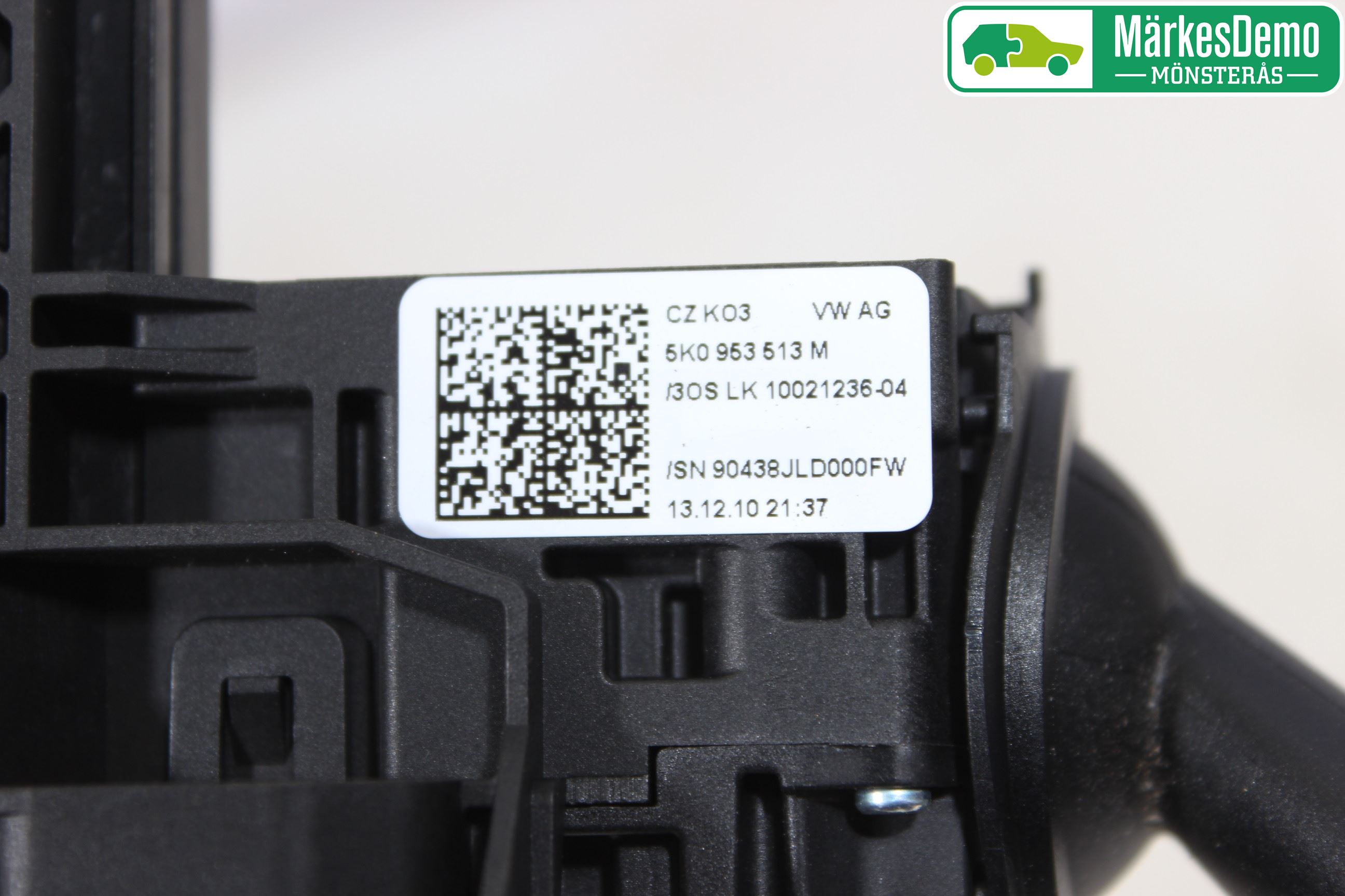 Volkswagen VW GOLF PLUS/CROSS GOLF 04-14 Bryter Ratt Kombi H Og V