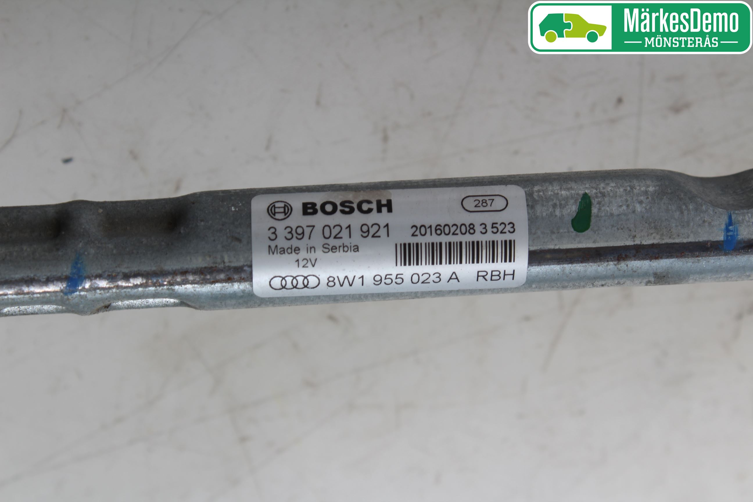 Audi A4/S4 B9 16-19 Viskeroverføring Frontrute