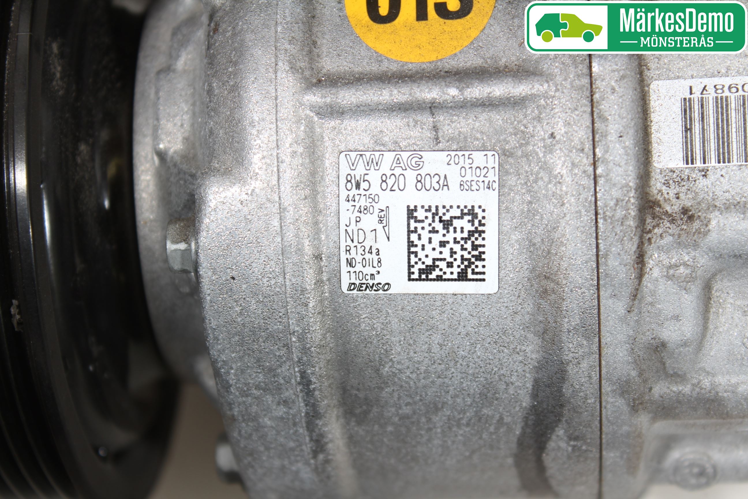 Audi A4/S4 B9 16-19 Varme Ac Kompressor