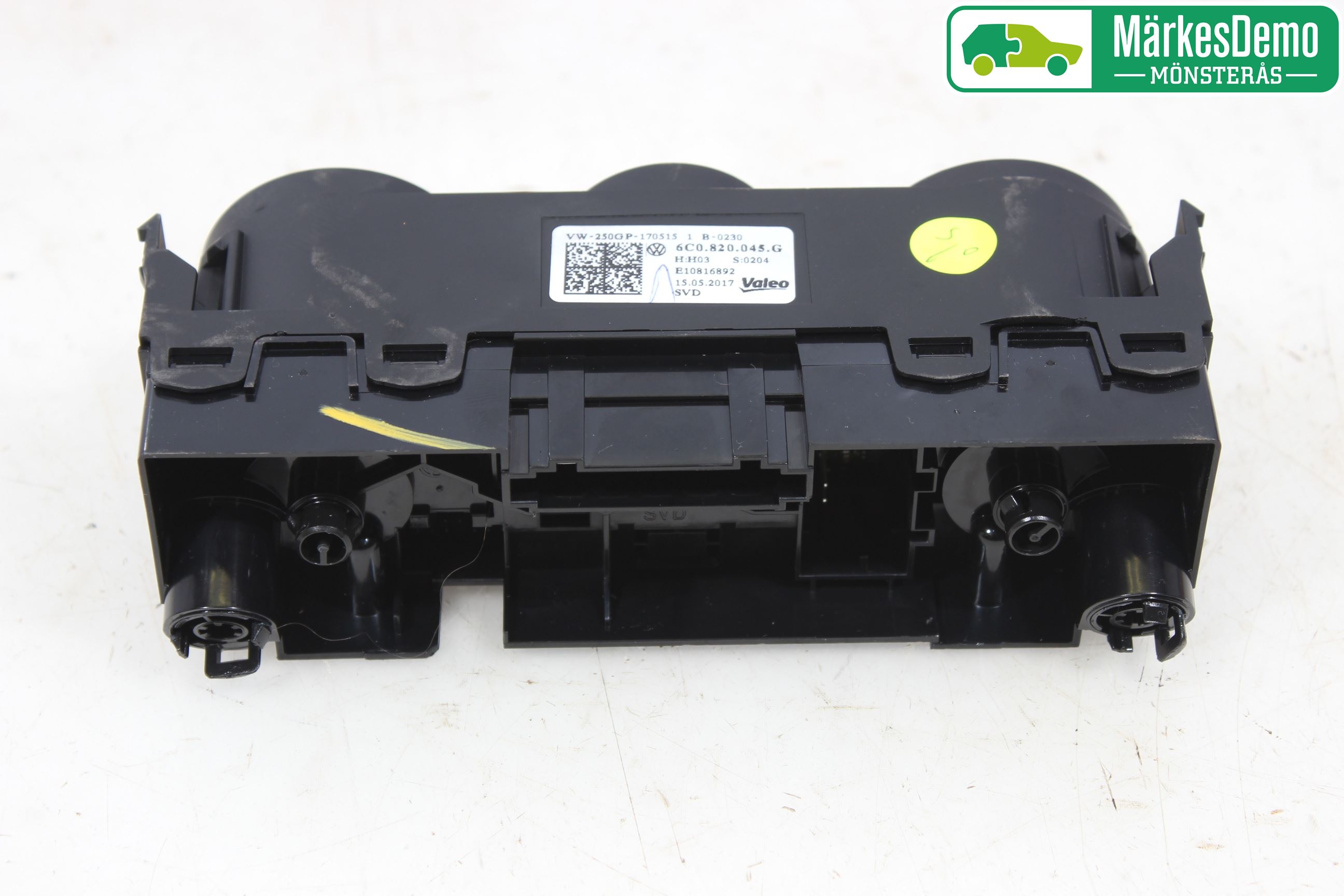 Volkswagen VW POLO 10-17 Varme Ac Betjening-Display