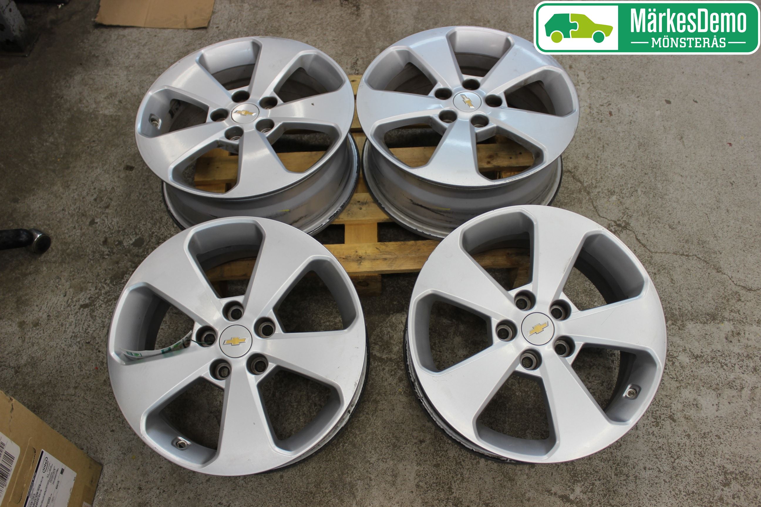 GM CHEVROLET CRUZE Felg Aluminium Sett 4Stk