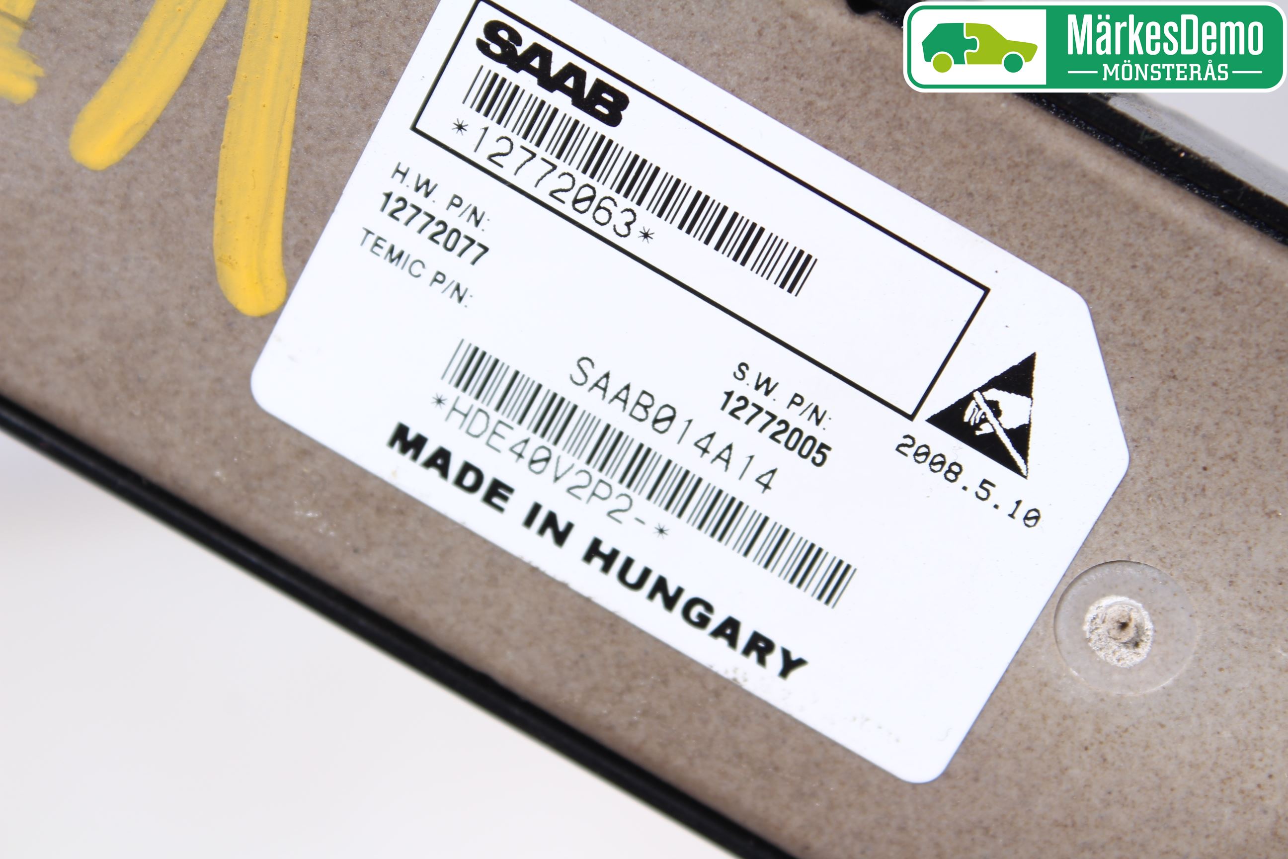 Saab 9-3 VER2/VER3 08-15 Bryter Vindusheis