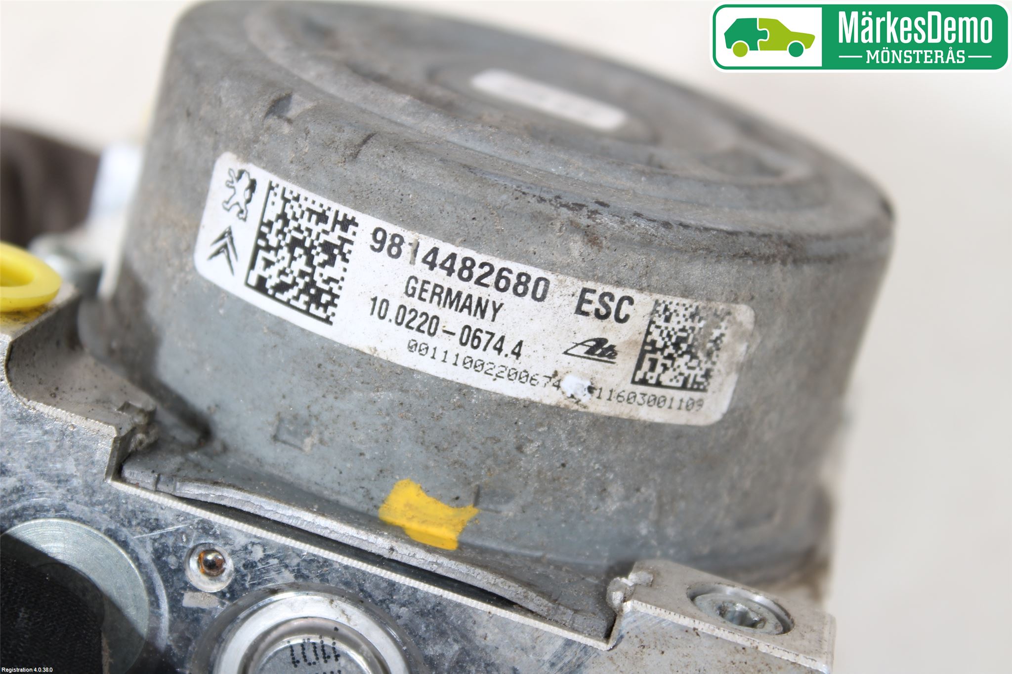 Peugeot 2008 13-20 Abs Hydraulikkaggregat