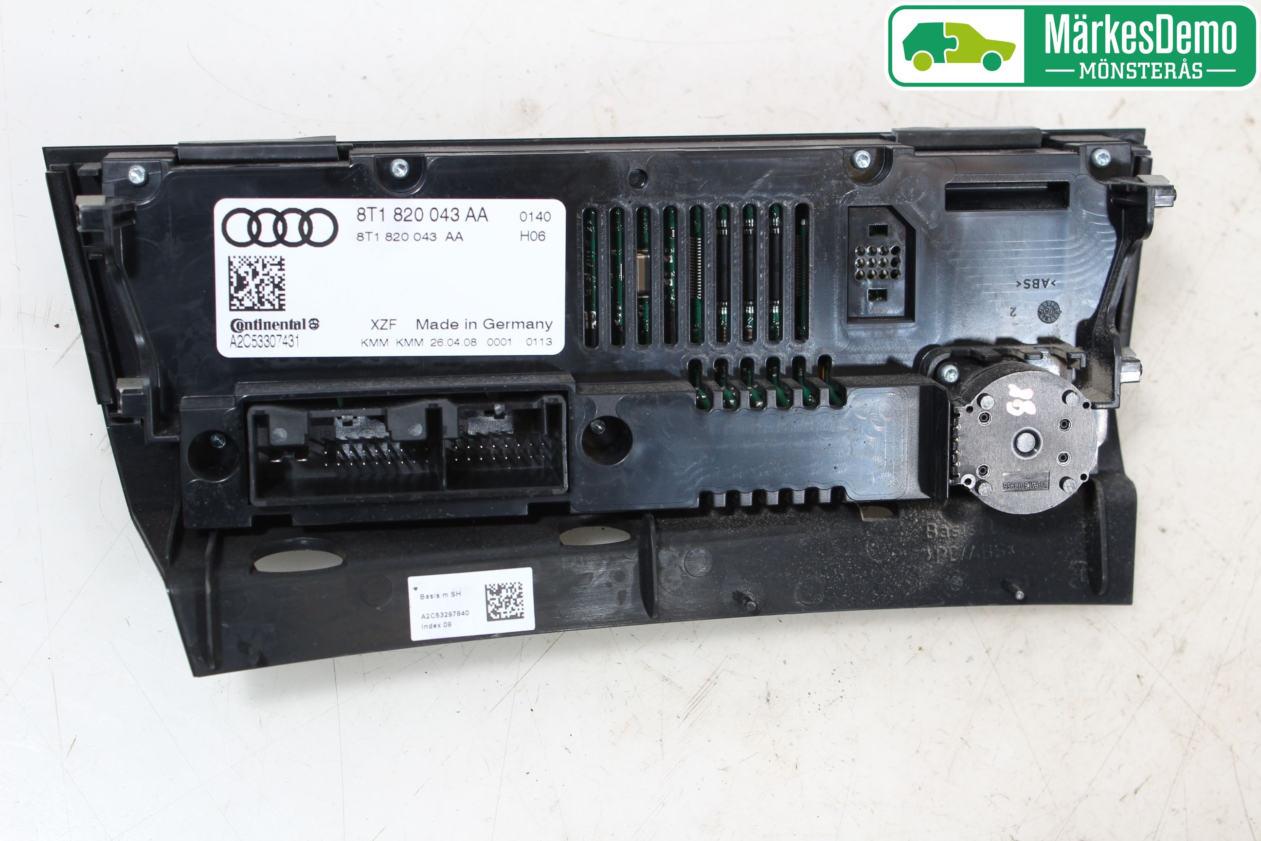 Audi A4/S4 08-11 Varme Ac Betjening-Display
