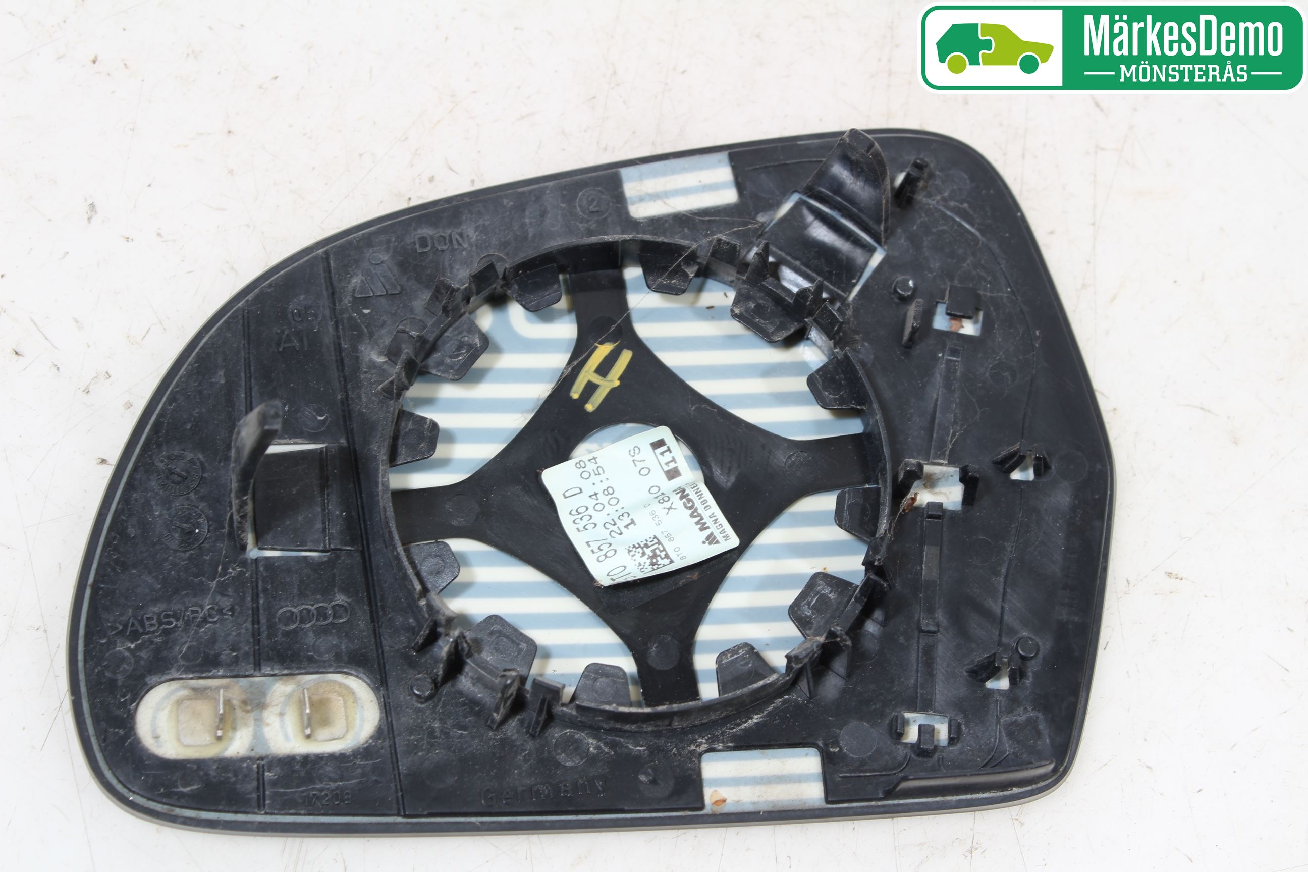 Audi A4/S4 08-11 Speil Glass H
