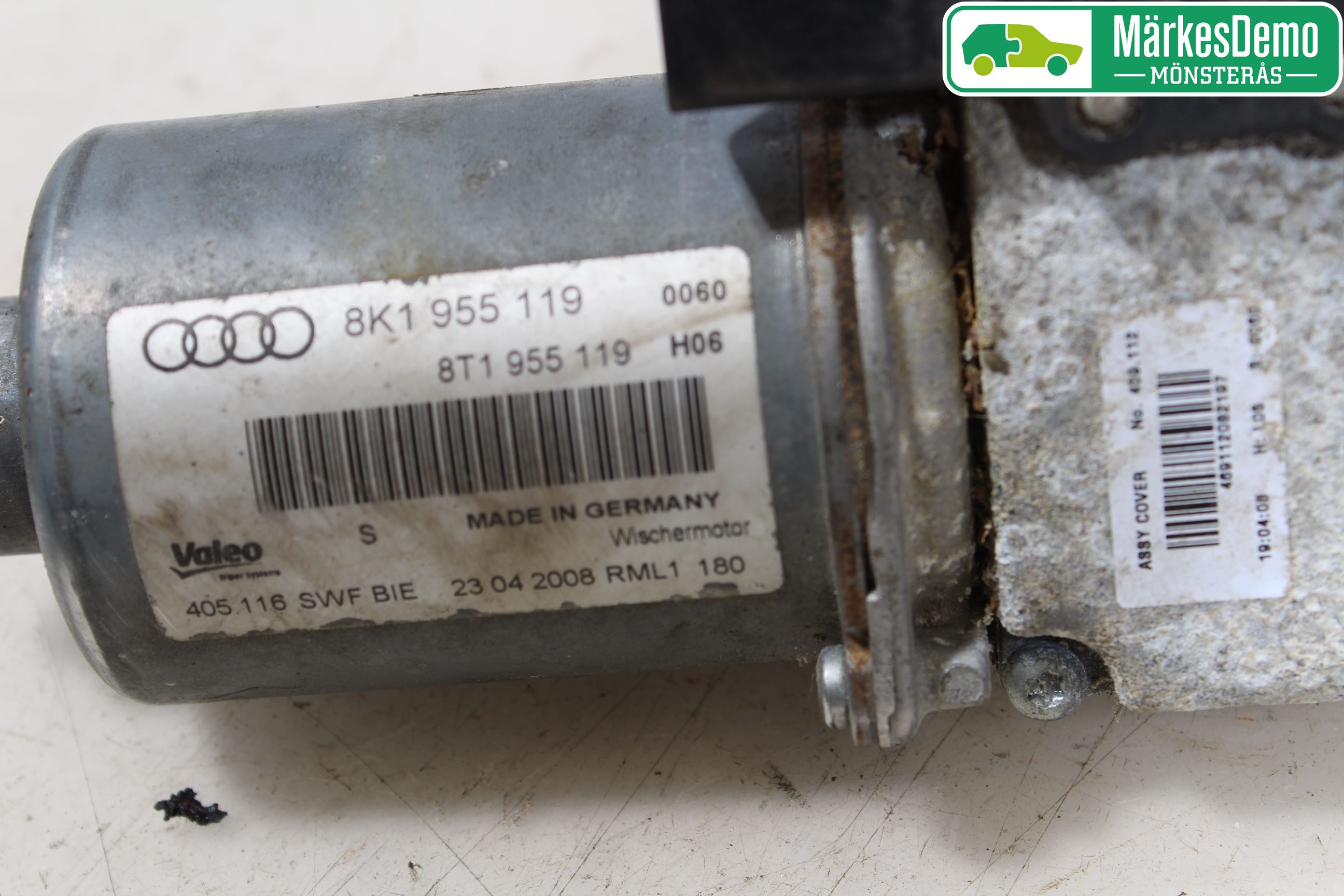 Audi A4/S4 08-11 Viskermotor Frontrute