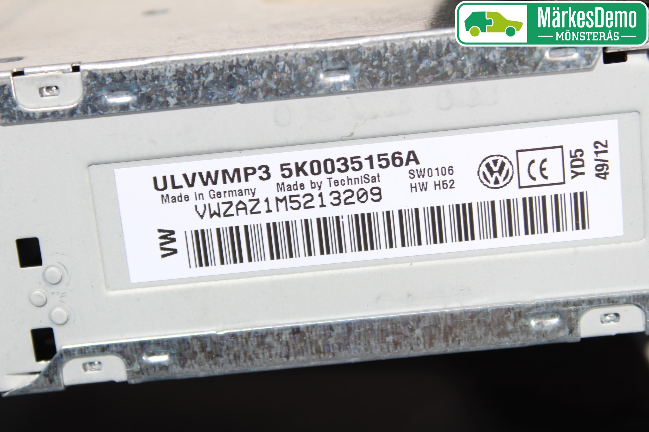 Volkswagen VW PASSAT 11-14 Stereo Radio