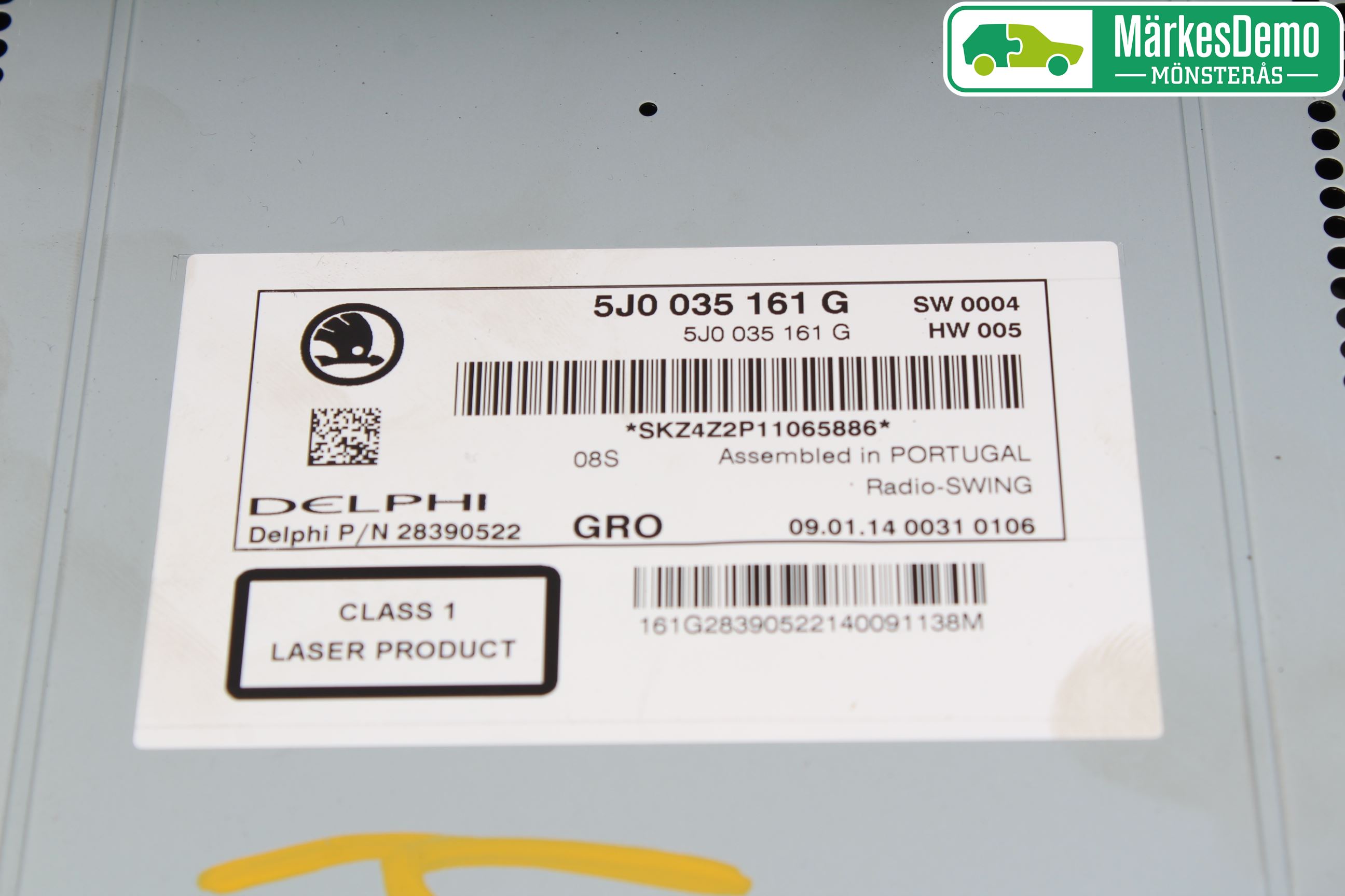 Skoda FABIA 07-14 Stereo Radio