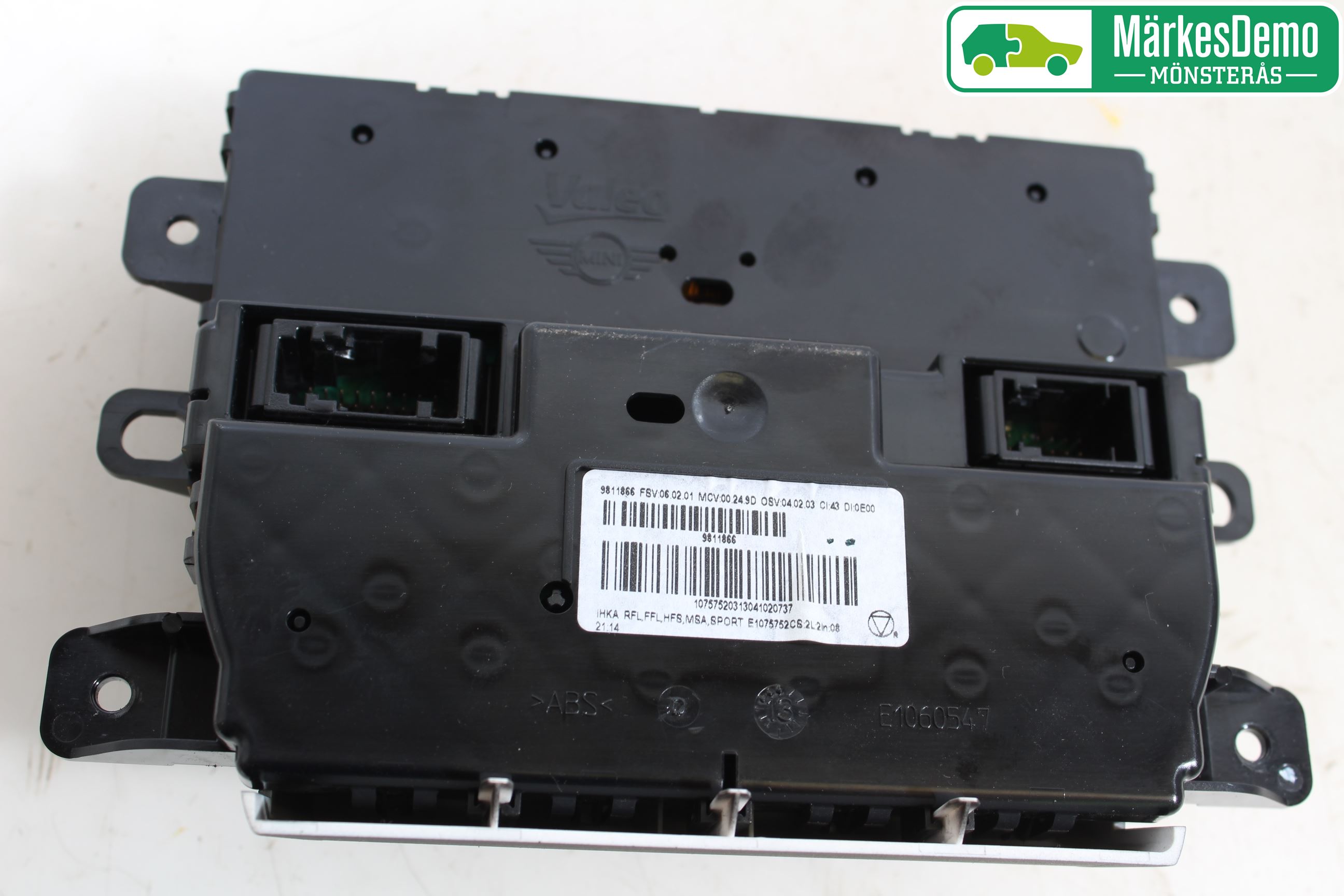 Mini COUPE R56 05-14 Varme Ac Betjening-Display
