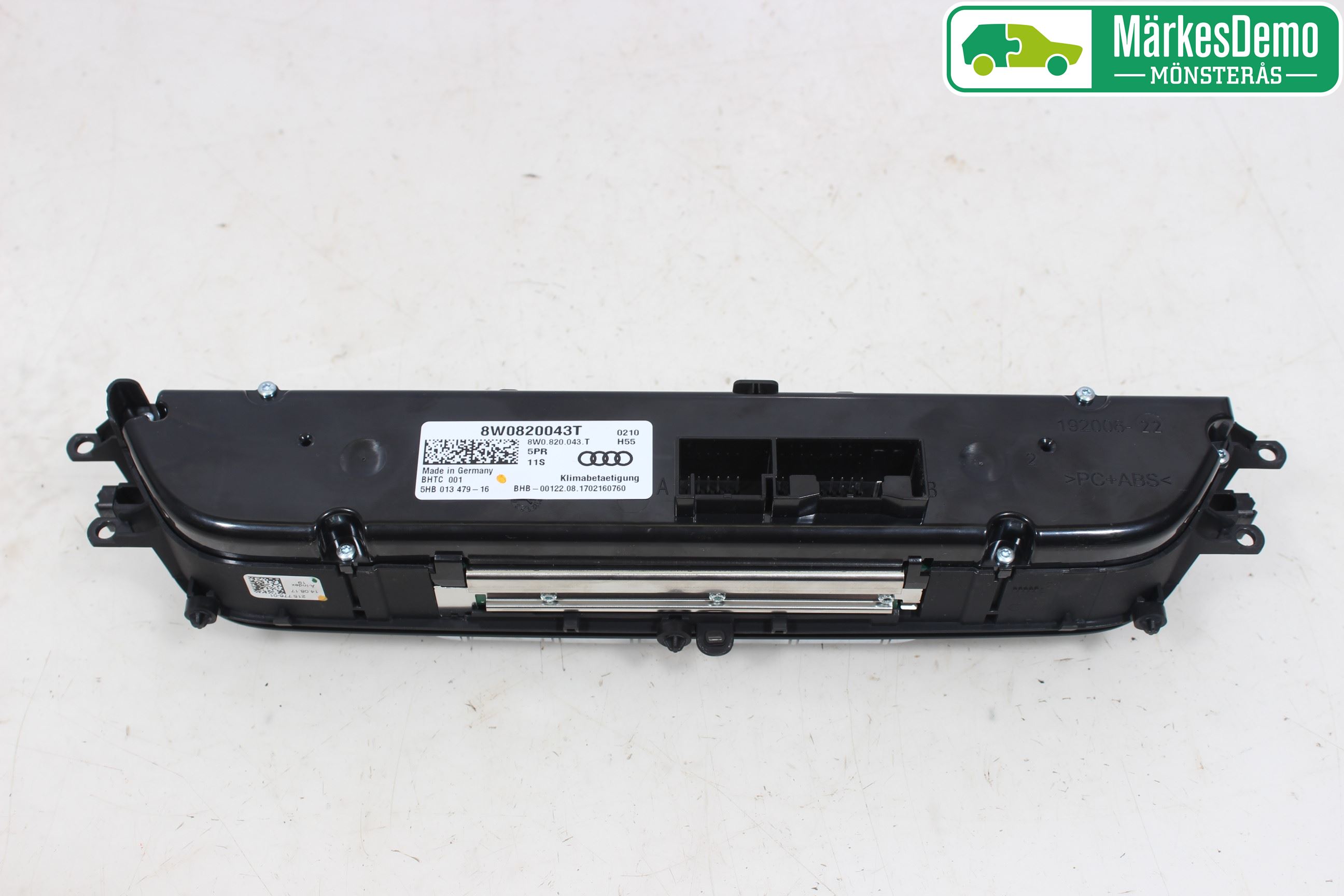 Audi A4/S4 B9 16-19 Varme Ac Betjening-Display