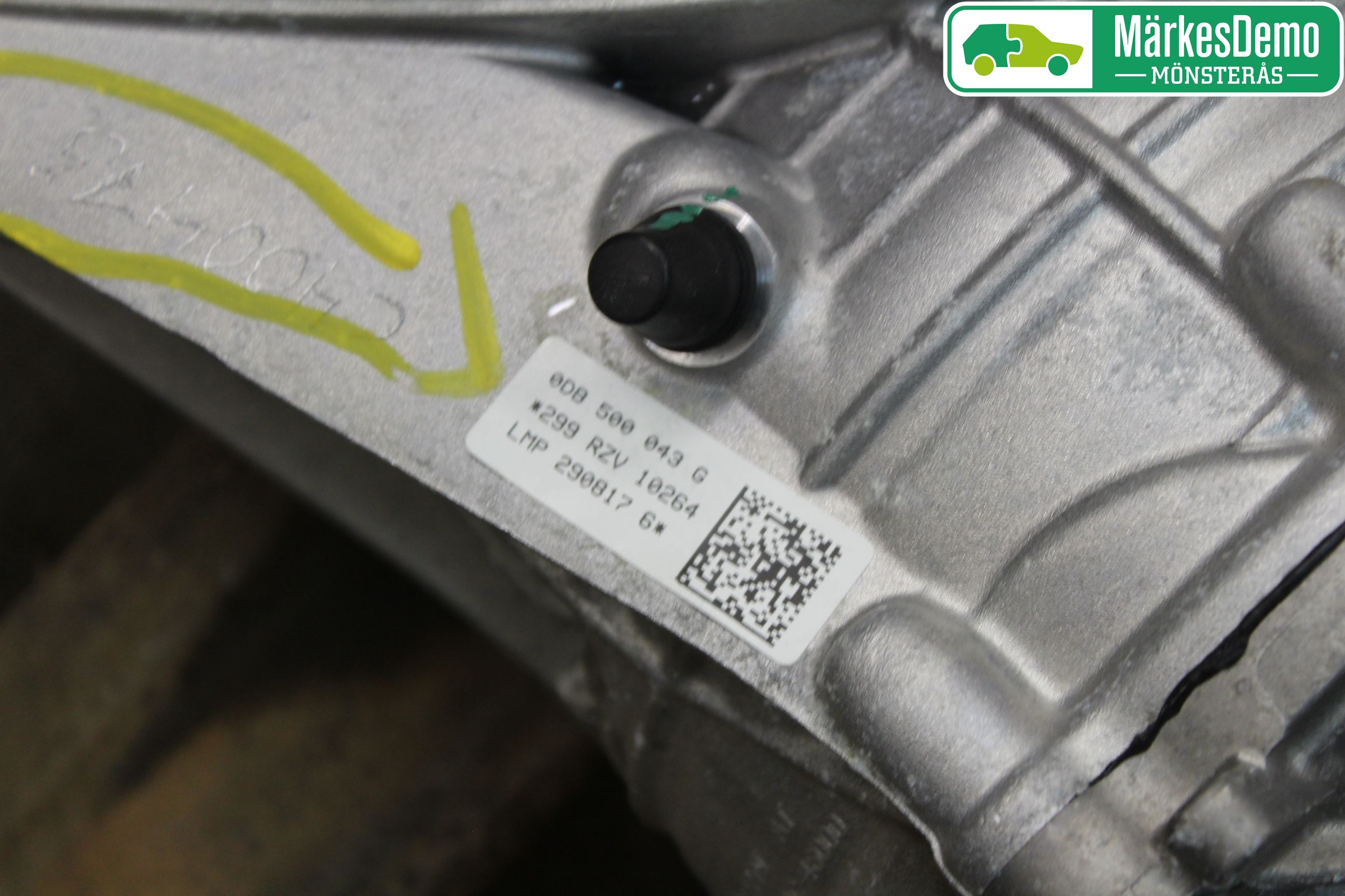 Audi A4/S4 B9 16-19 Bakaksel Kardang Bak -Diff