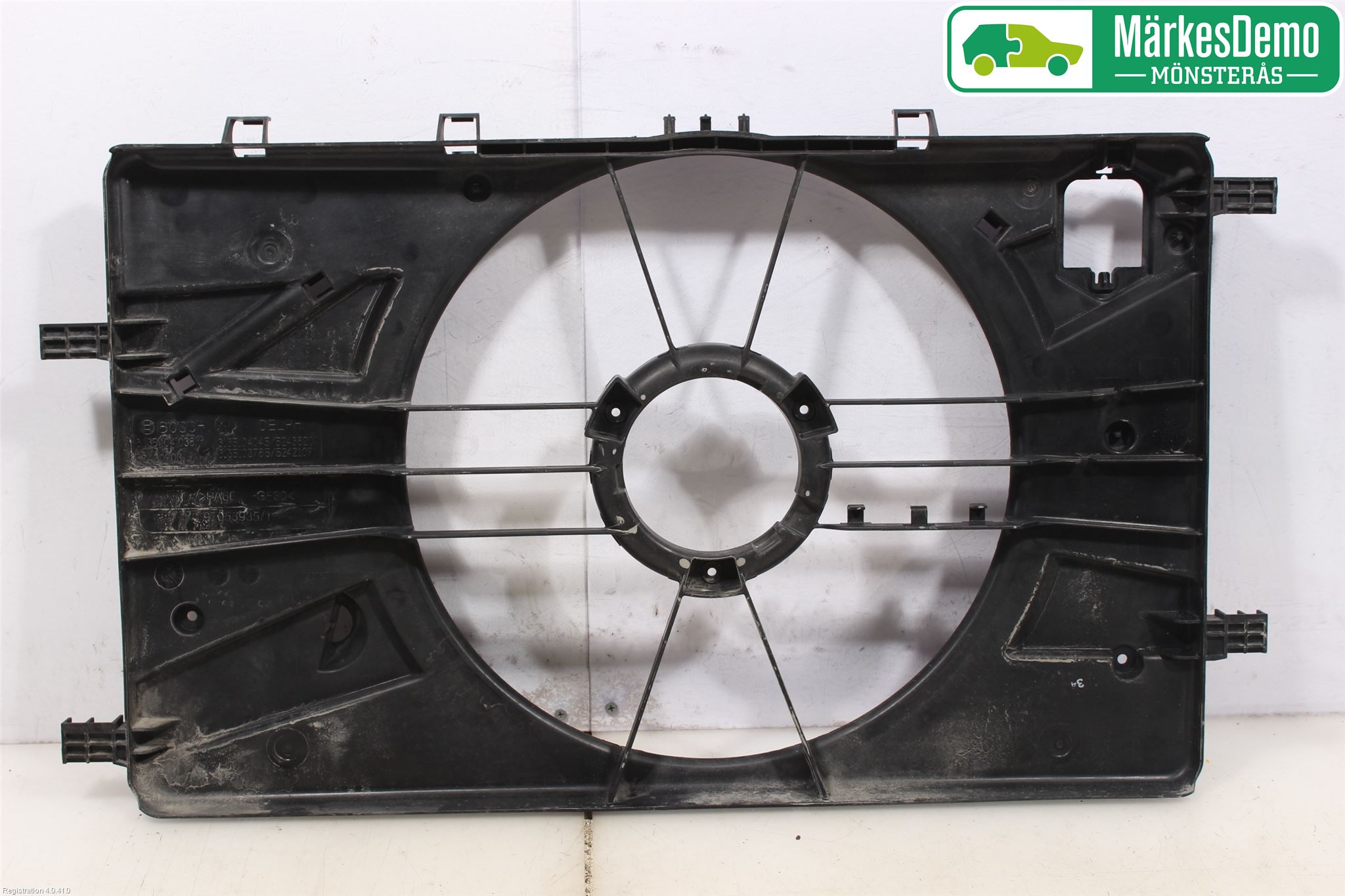 Opel ASTRA J 10-15 Kjølevifte-Radiator Hus-Kåpe