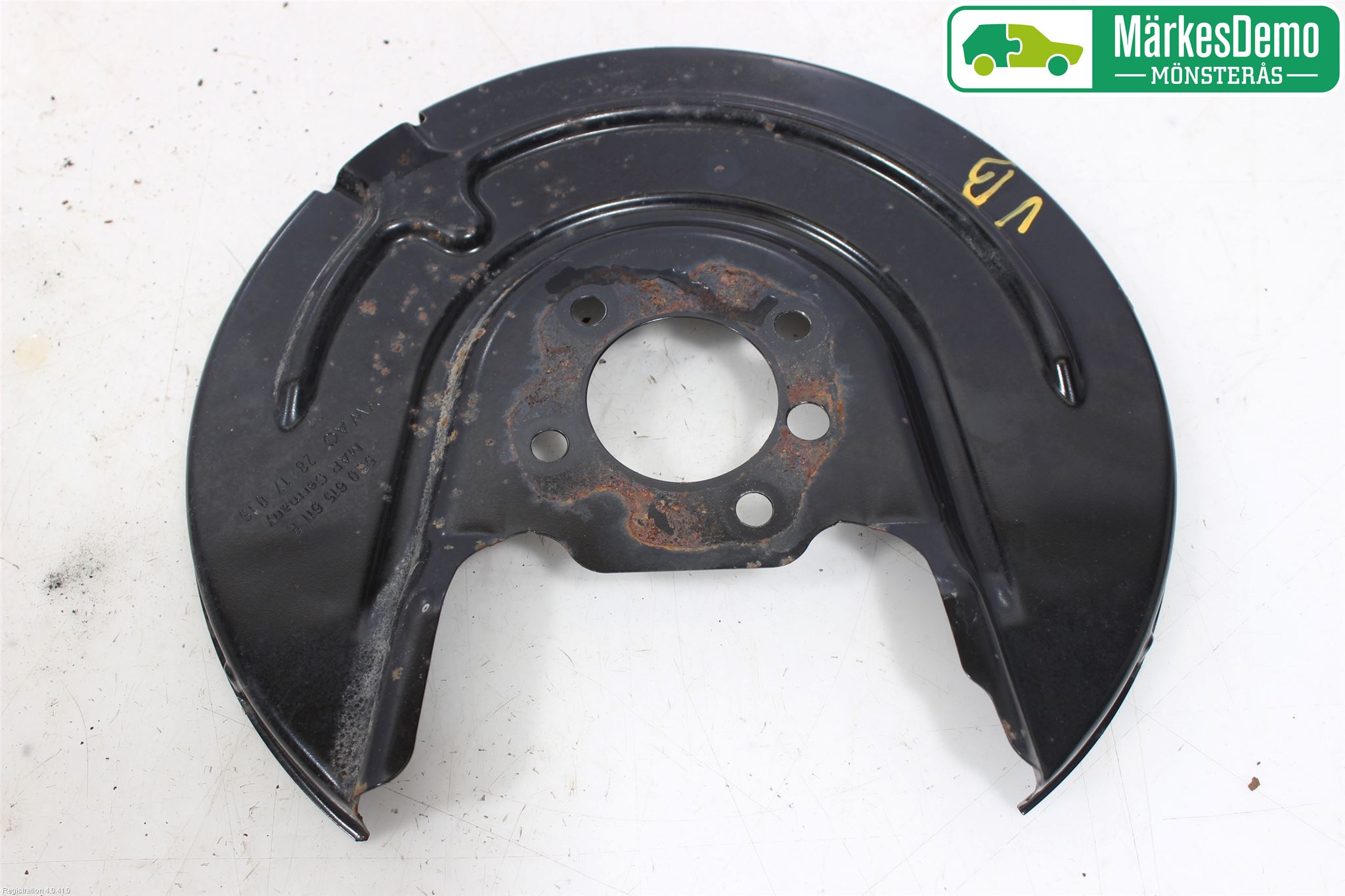Volkswagen VW GOLF / E-GOLF VII 13-20 Bremseskjold Bak