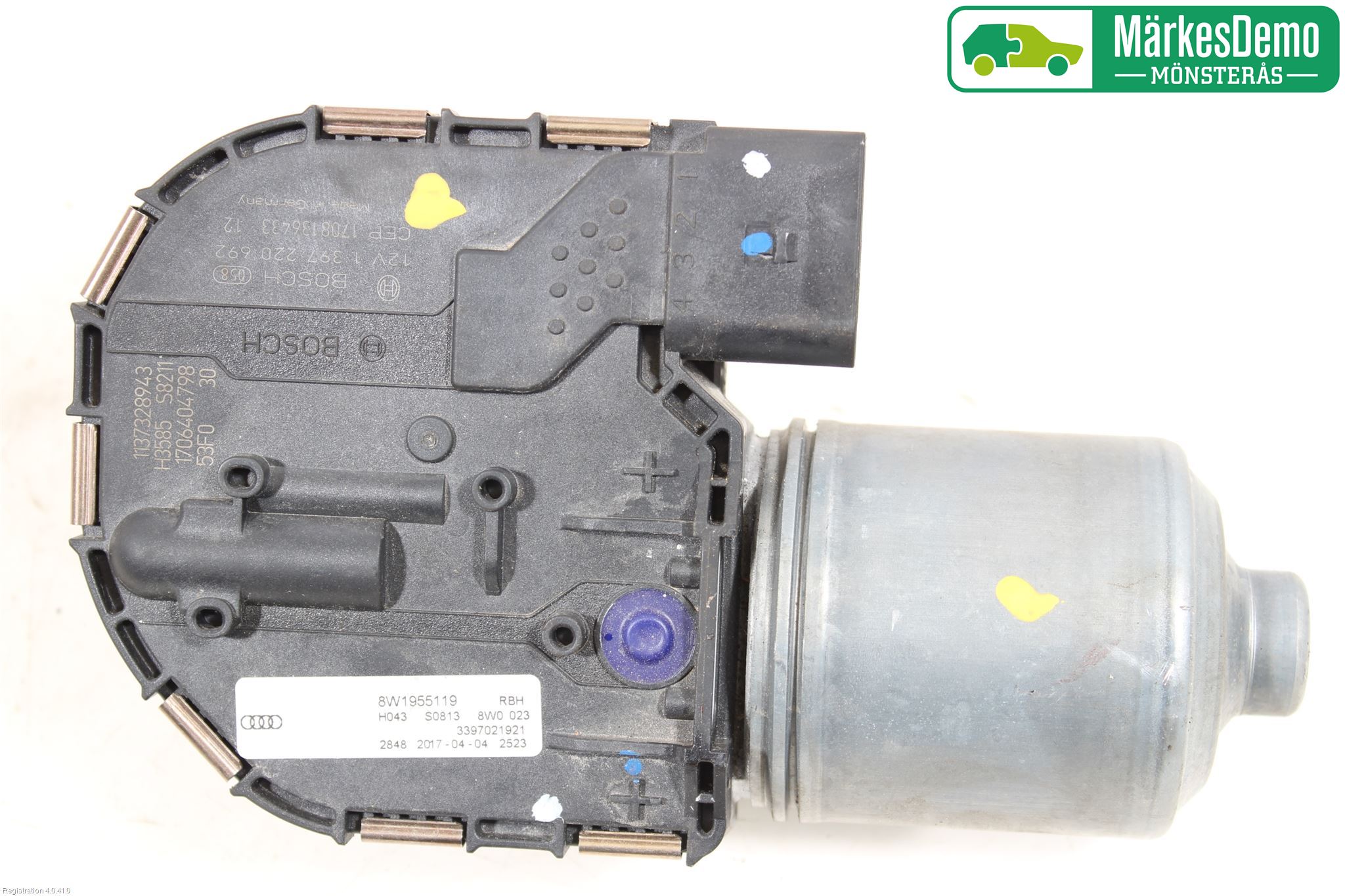 Audi A4/S4 B9 16-19 Viskermotor Frontrute