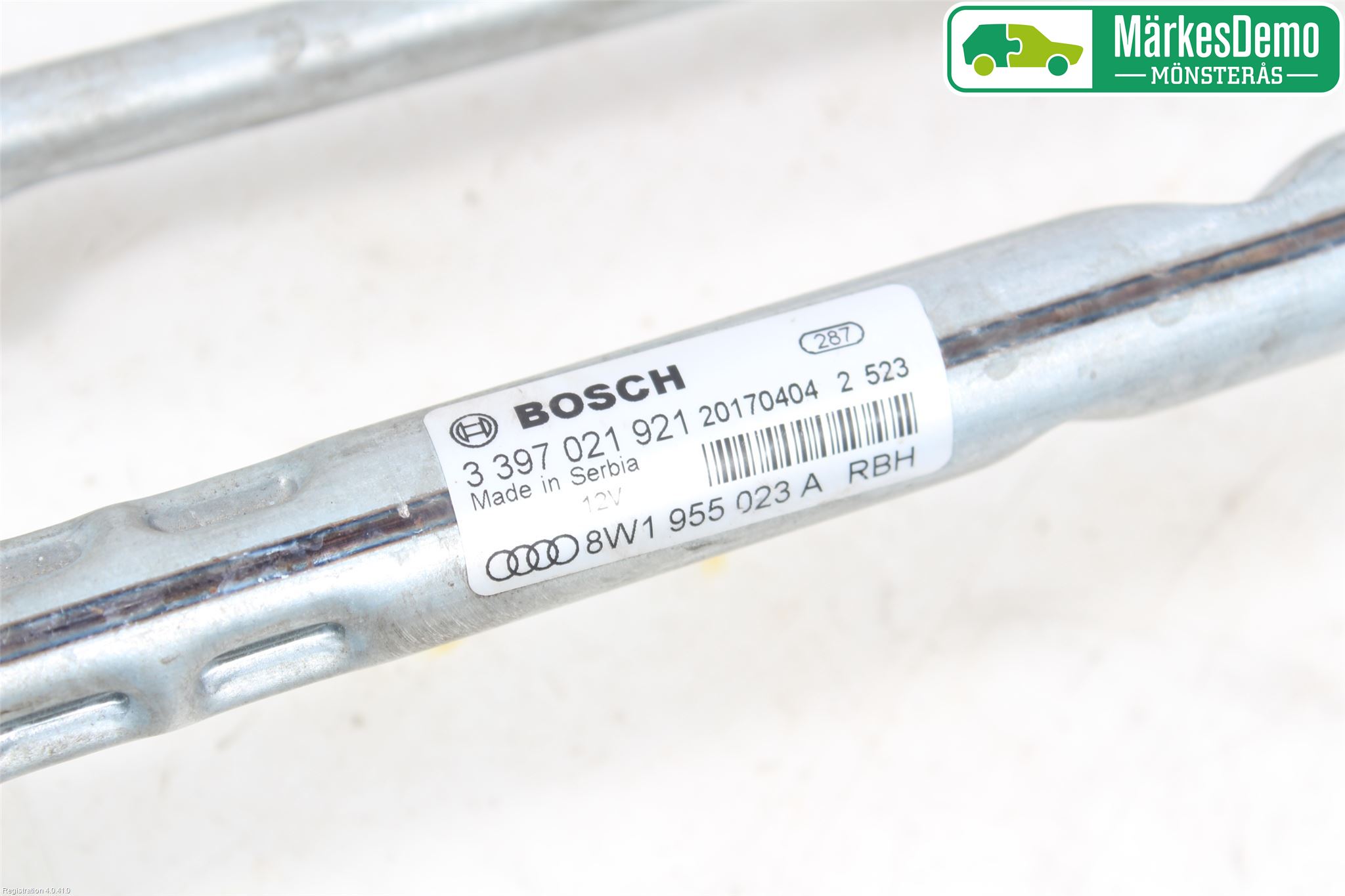 Audi A4/S4 B9 16-19 Viskeroverføring Frontrute