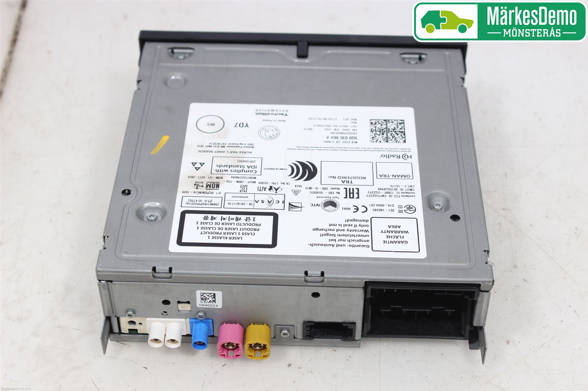 Skoda OCTAVIA (5E) 13-20 Stereo Radio