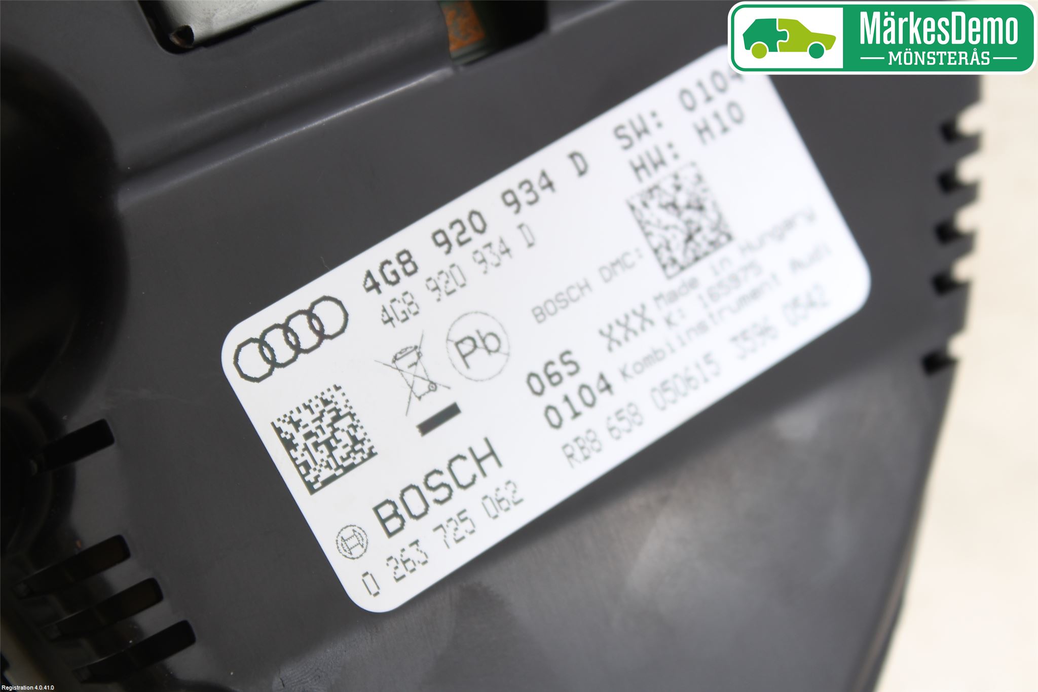 Audi A6/S6 4G 11-18 Instr Kombinert