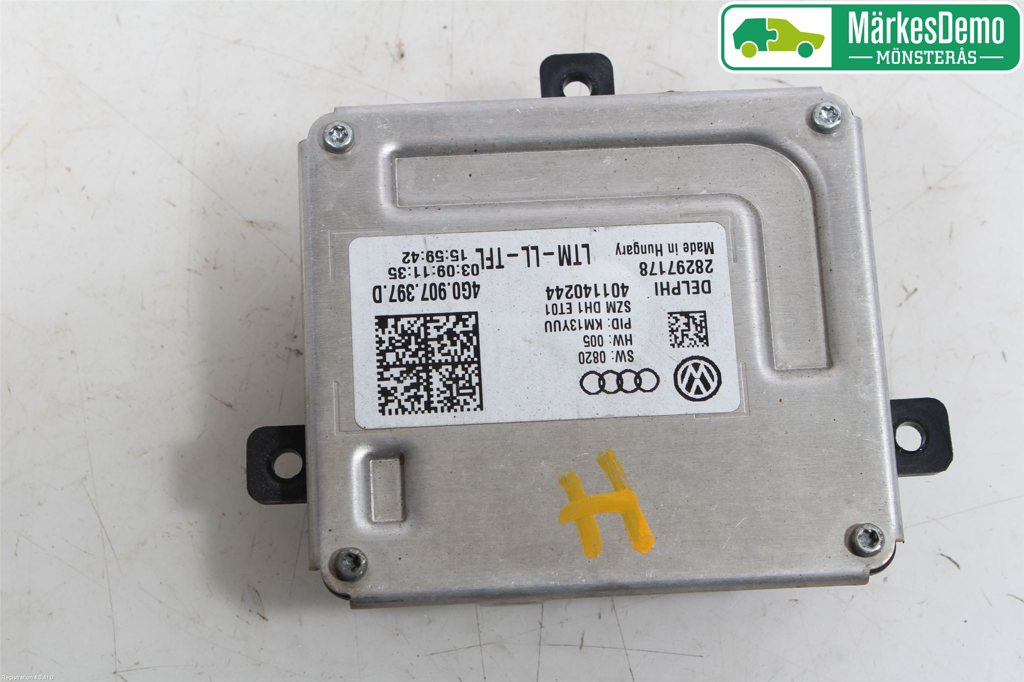 Audi A6/S6 4G 11-18 Styreenhet Xenon