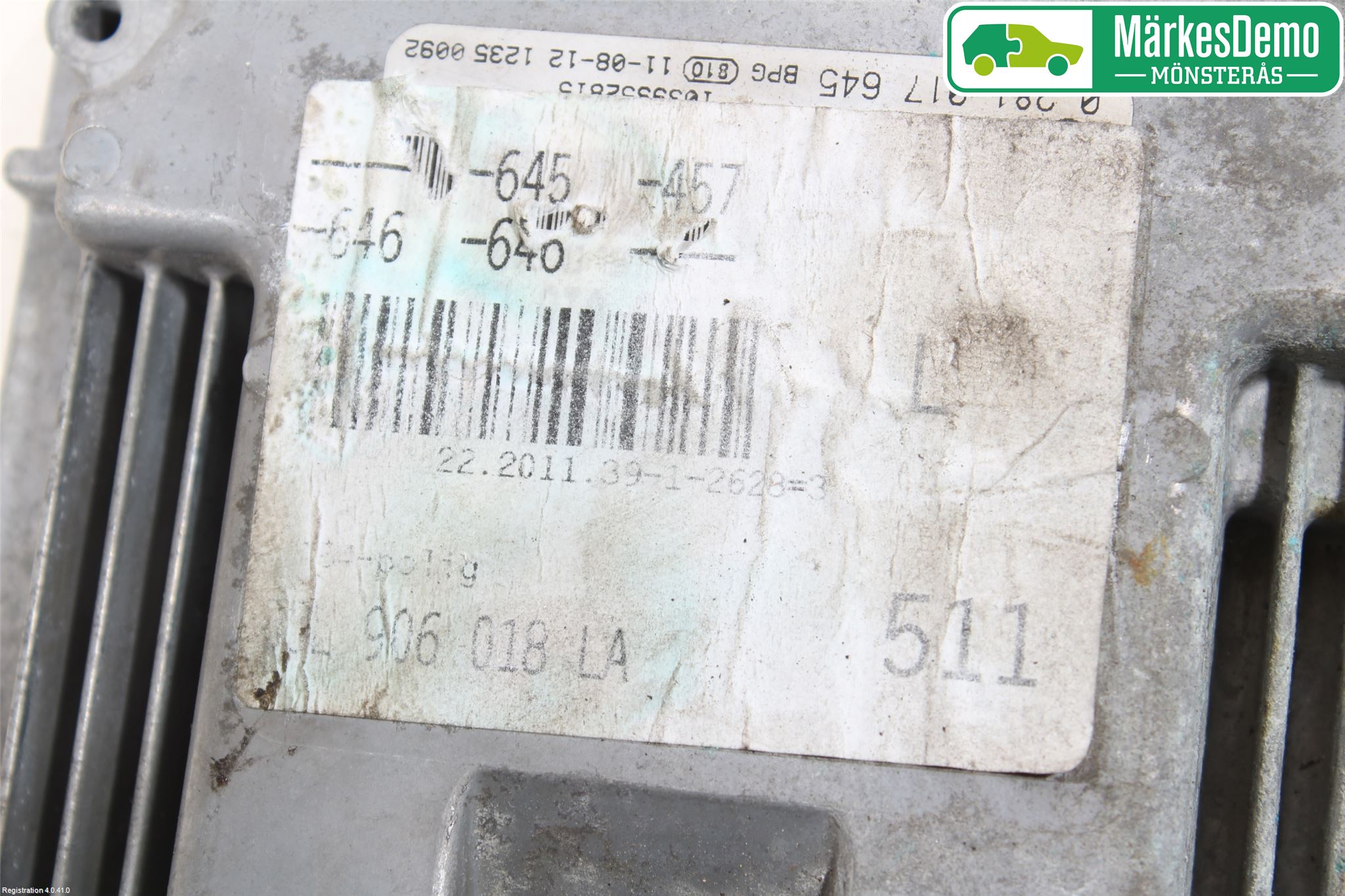 Audi A6/S6 4G 11-18 Styreenhet Innsprøytning