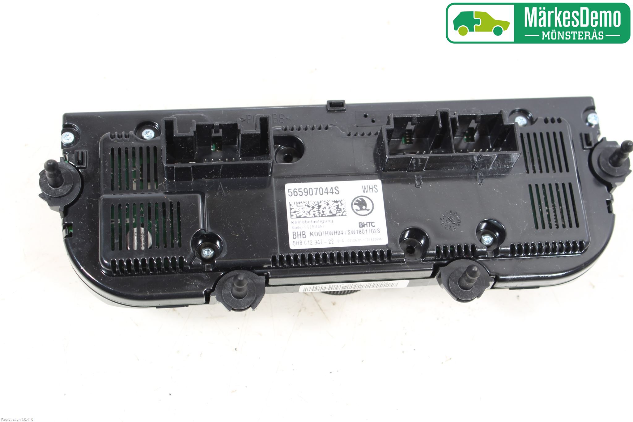 Skoda KODIAQ 17-24 Varme Ac Betjening-Display