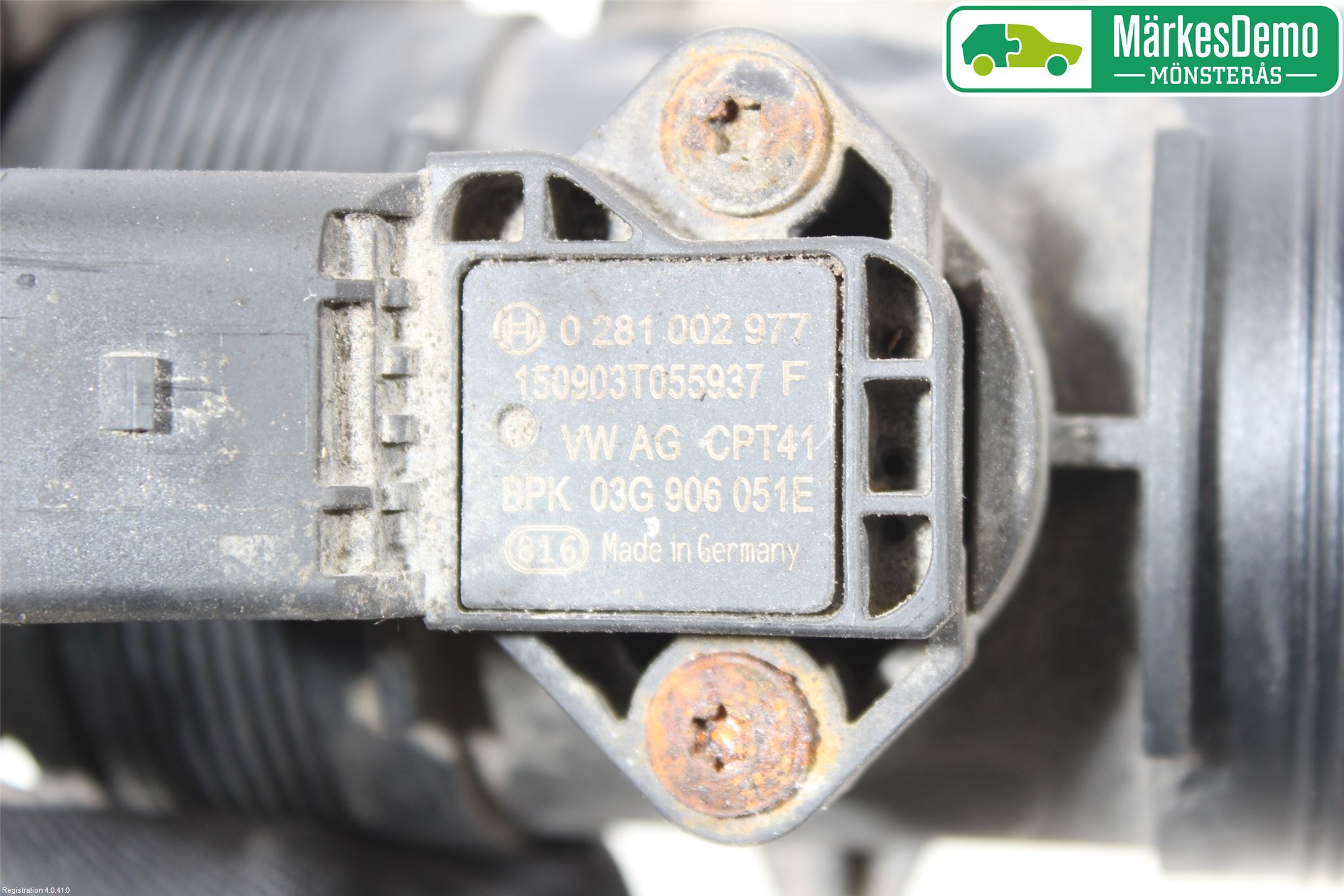 Volkswagen VW TRANSP/CARAVELLE (T6) 16-22 Sensor Temp-Trykk Avgass