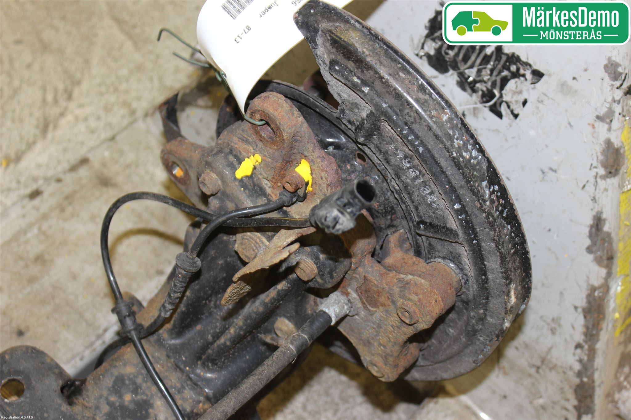 Citroen JUMPER 07-13 Bakaksel Feste Travers-Ramme
