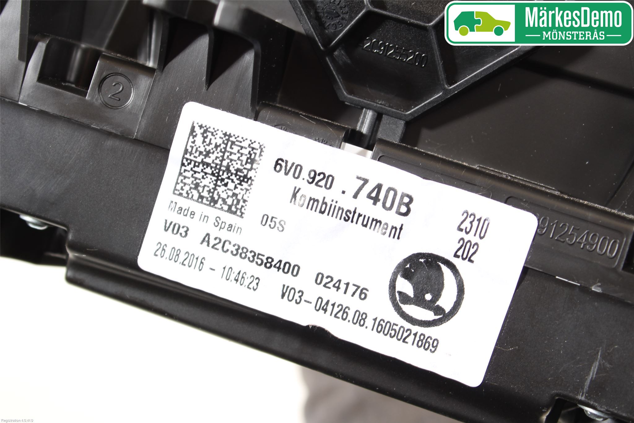 Skoda FABIA 15-21 Instr Kombinert