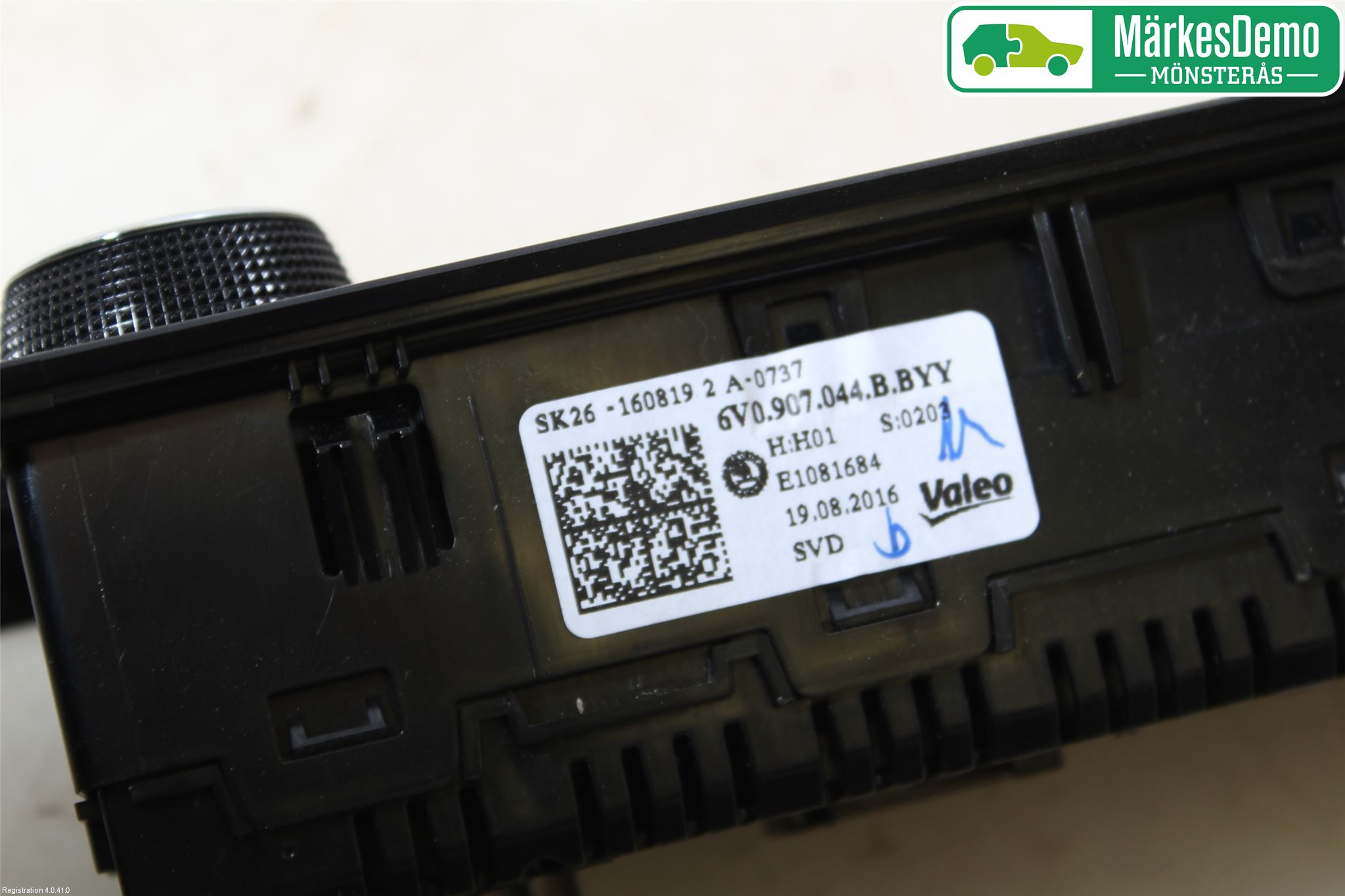 Skoda FABIA 15-21 Varme Ac Betjening-Display