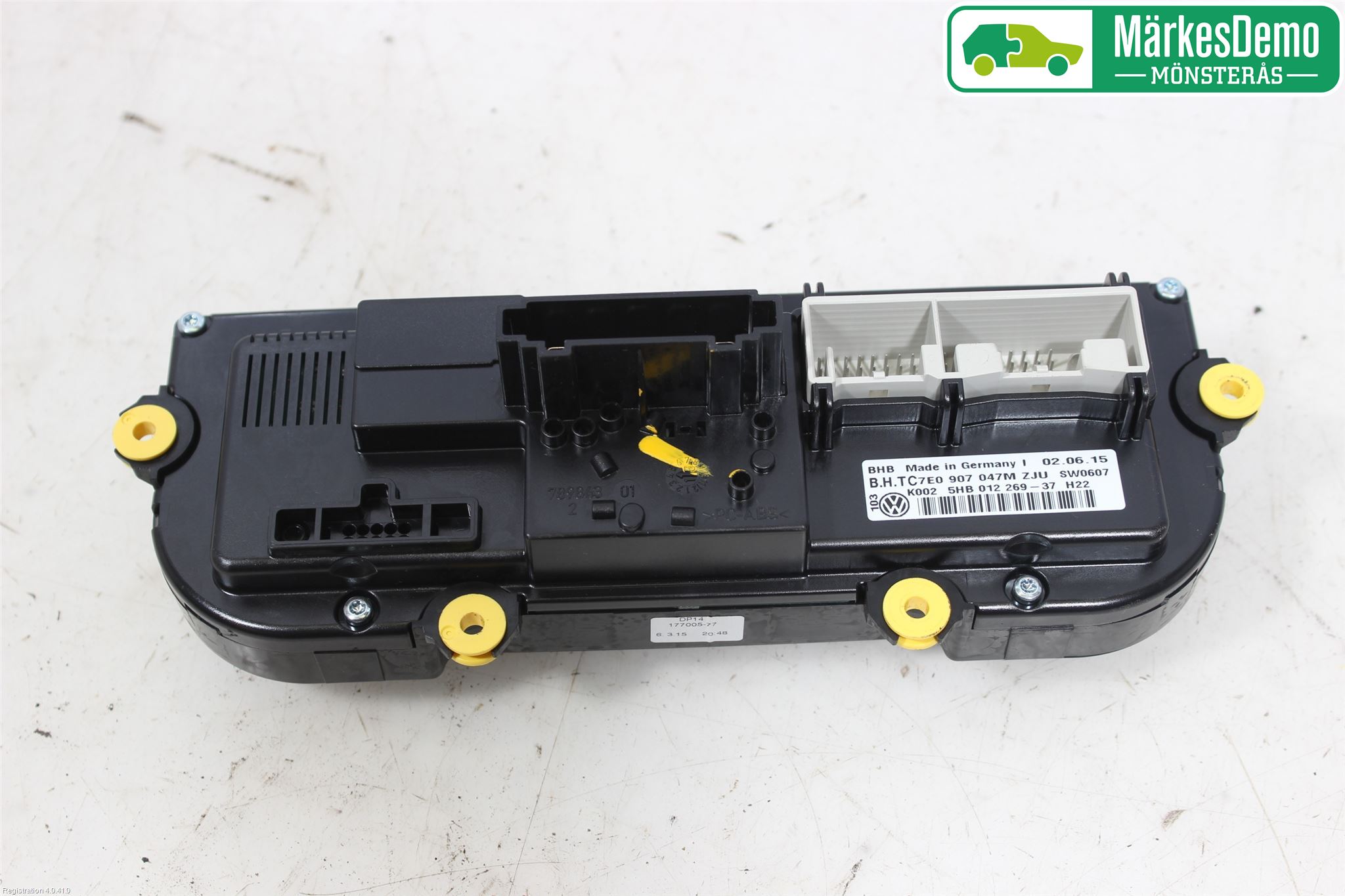 Volkswagen VW TRANSP/CARAVELLE (T6) 16-22 Varme Ac Betjening-Display