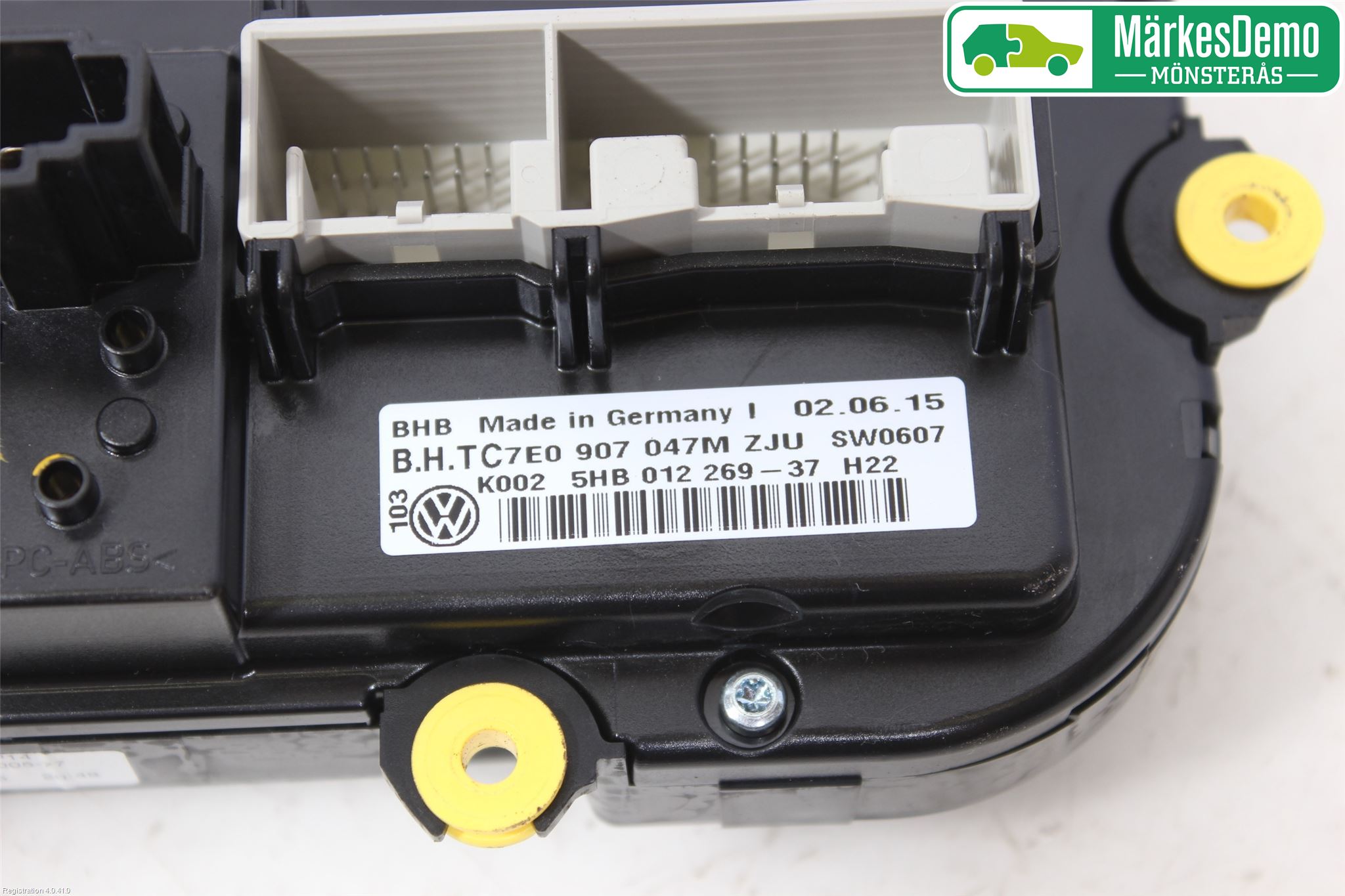 Volkswagen VW TRANSP/CARAVELLE (T6) 16-22 Varme Ac Betjening-Display