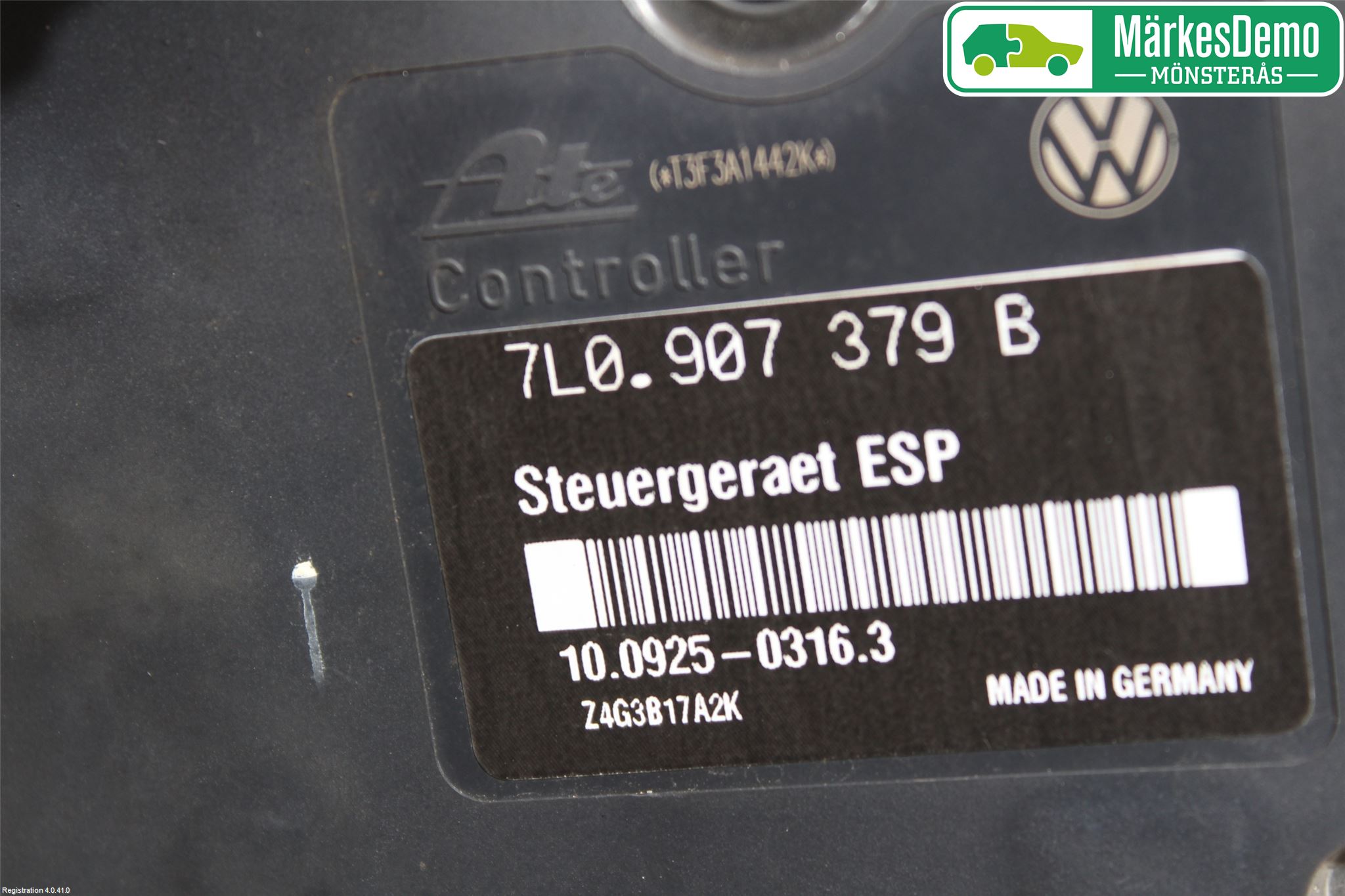 Volkswagen VW TOUAREG 7L 03-10 Abs Hydraulikkaggregat