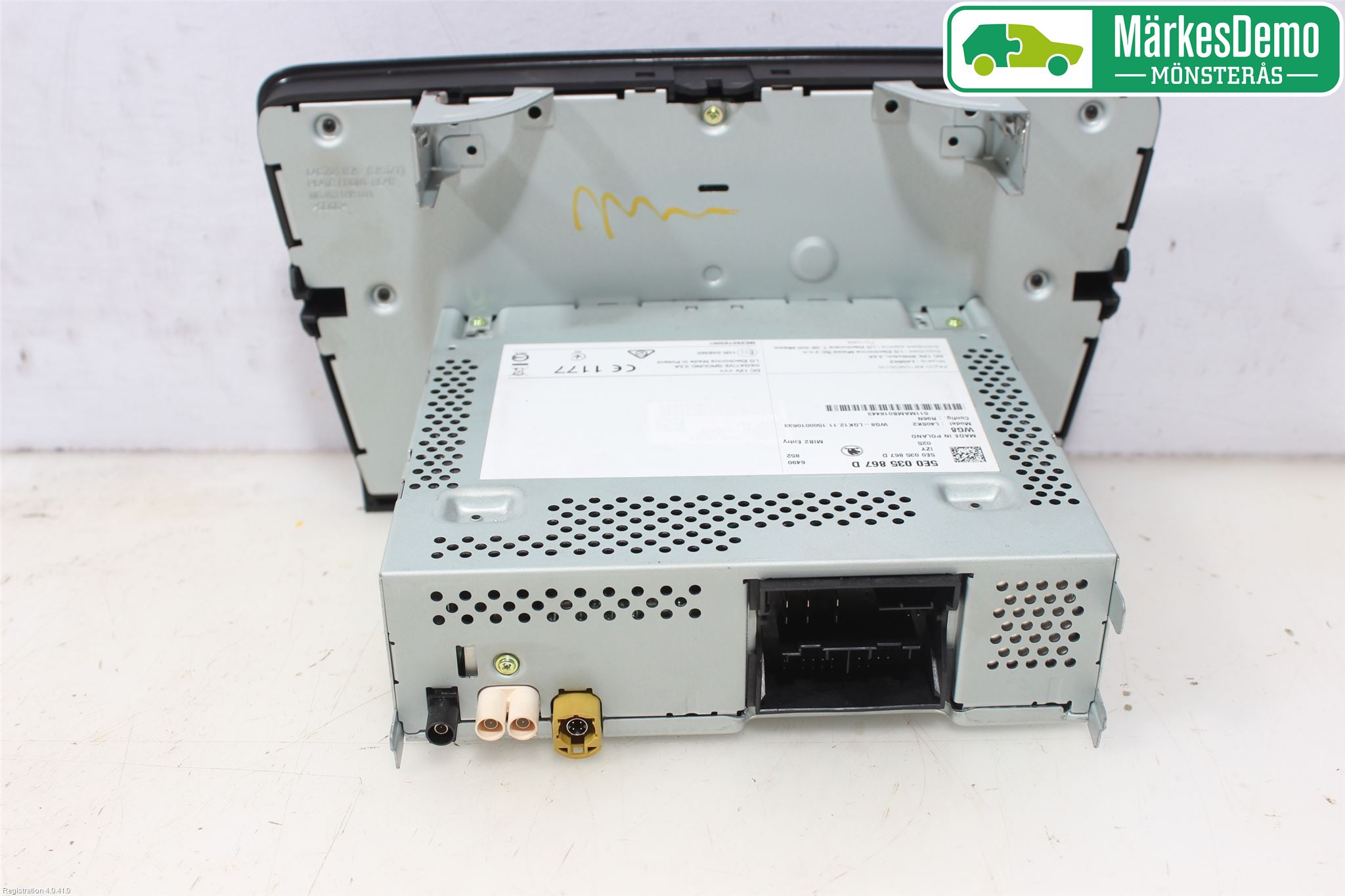 Skoda OCTAVIA (5E) 13-20 Stereo Radio Med Cd