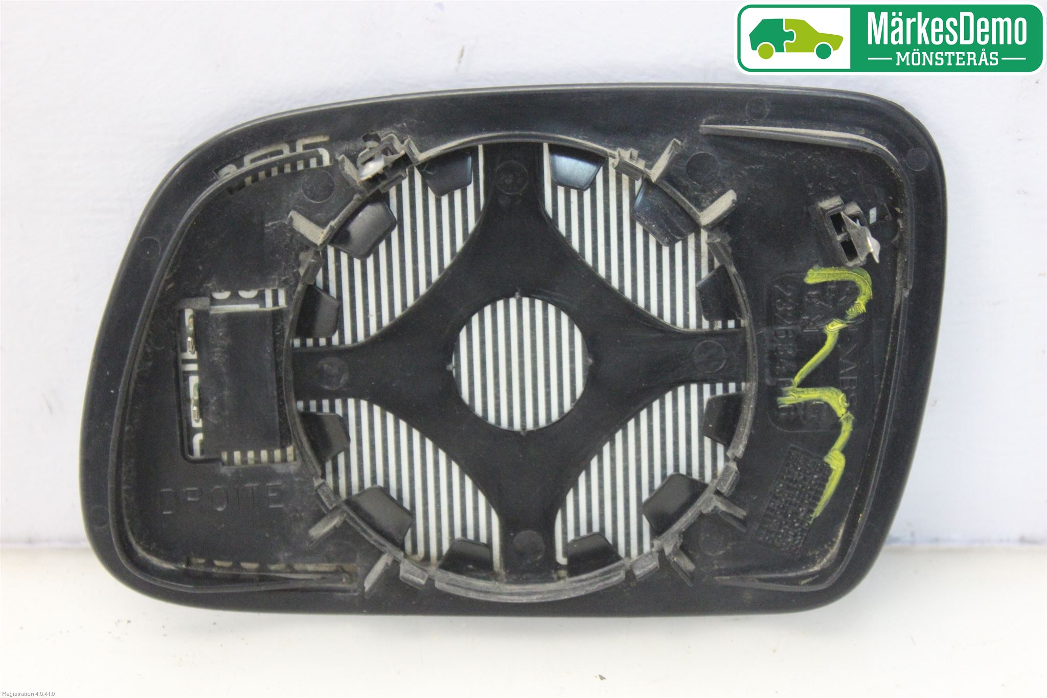 Peugeot 407 Speil Glass H
