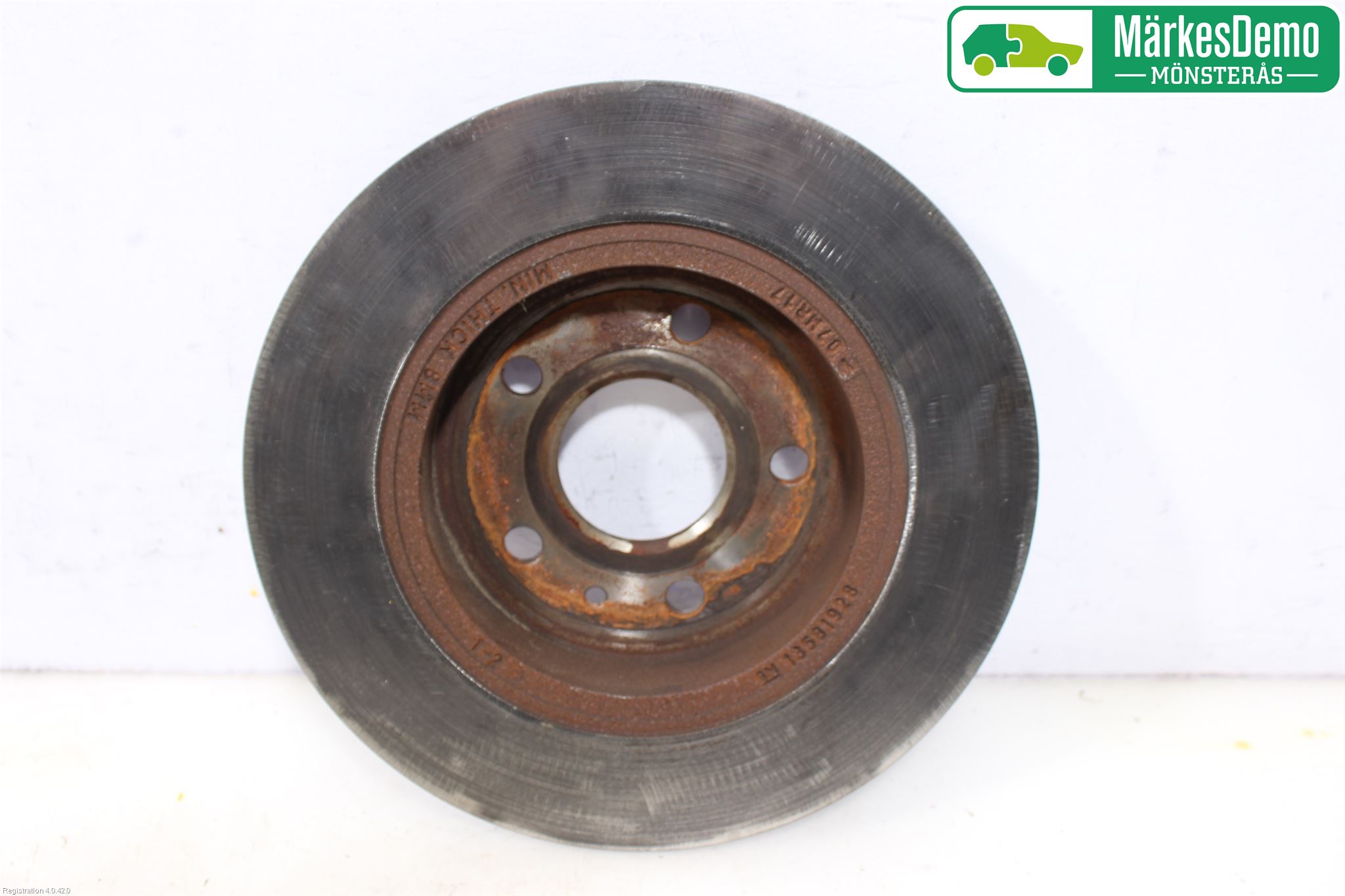 Opel ASTRA K 16-22 Bremseskive Bak