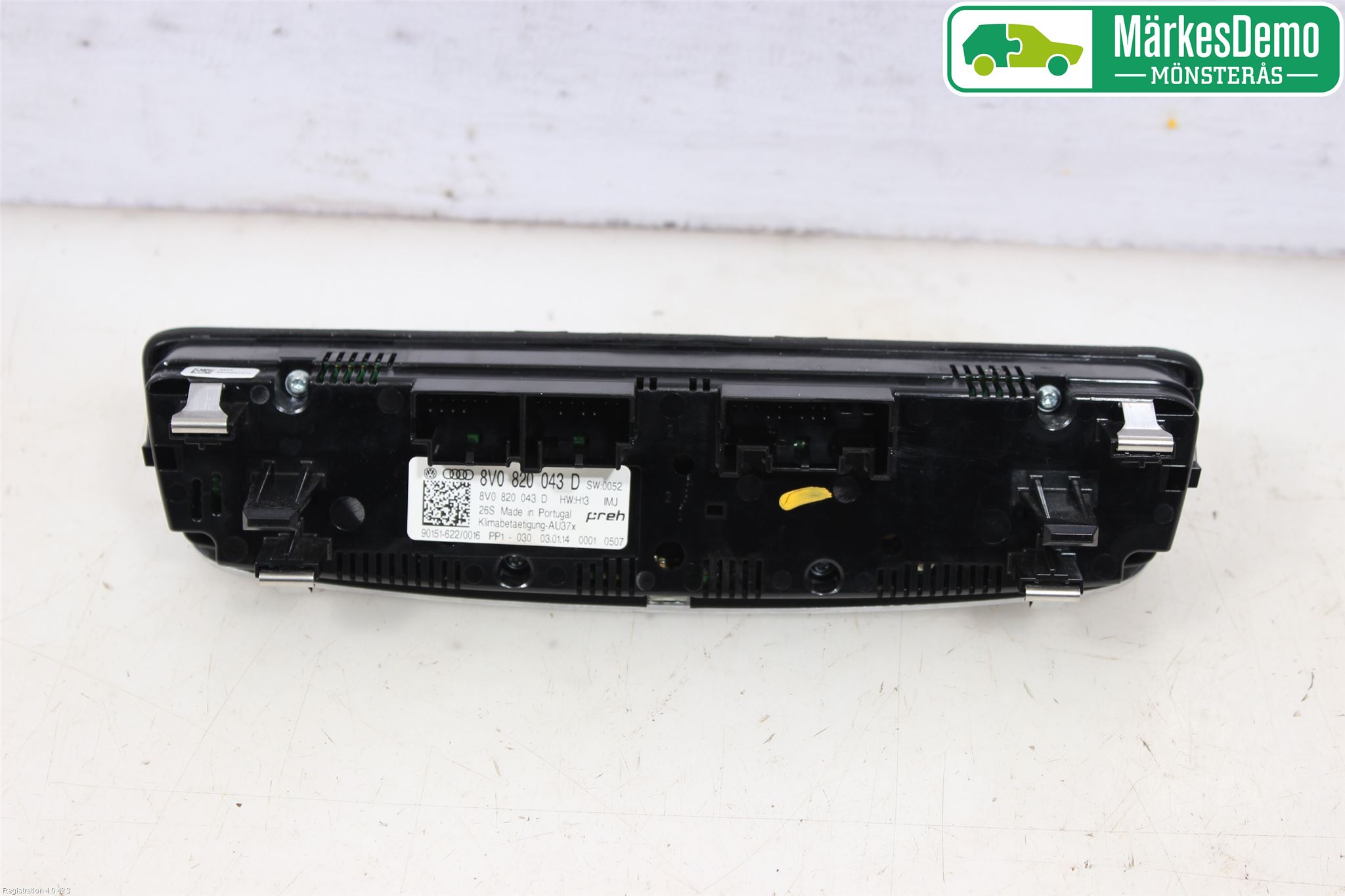 Audi A3/S3 8V 13-20 Varme Ac Betjening-Display