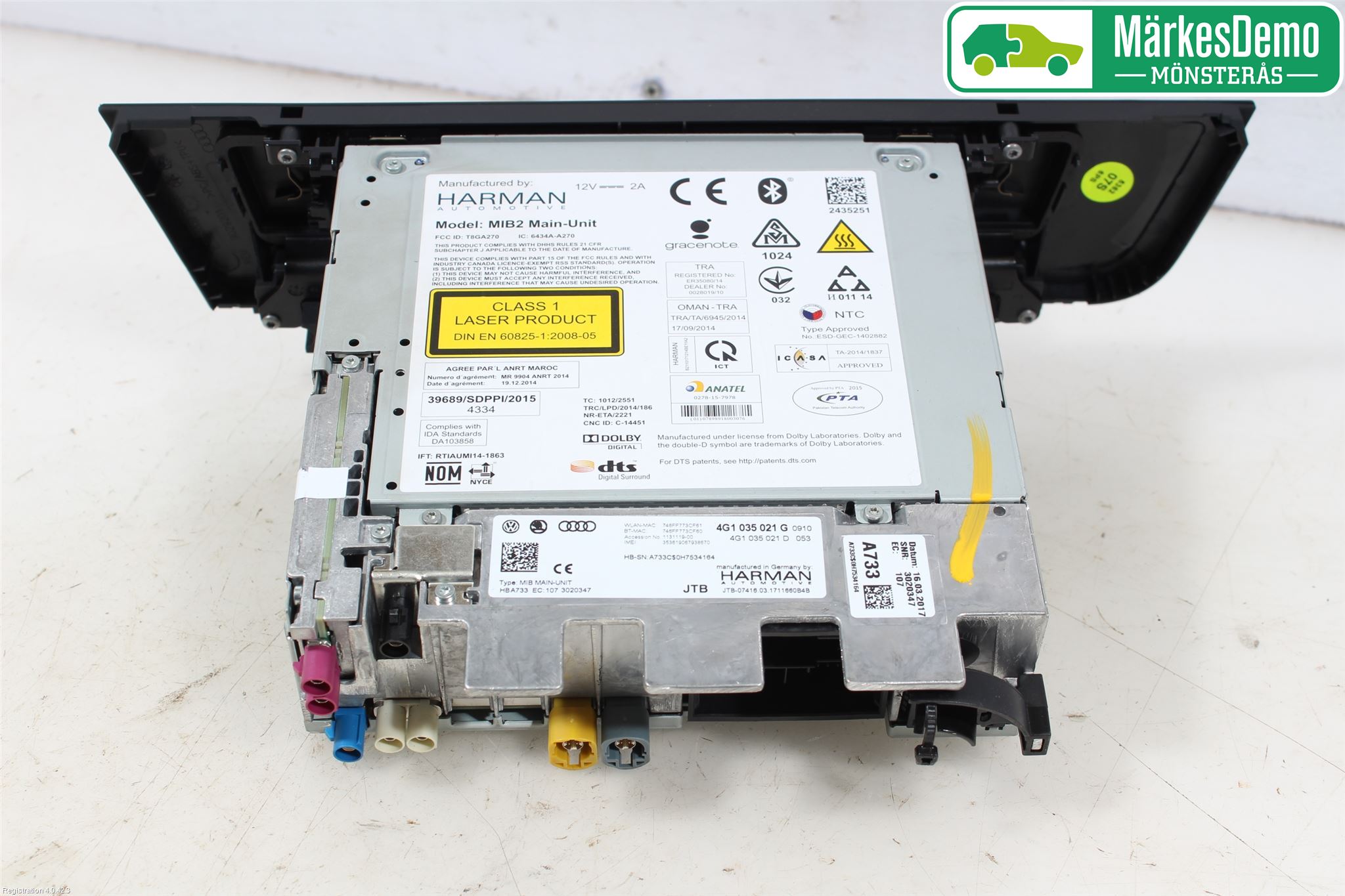 Audi A6/S6 4G 11-18 Stereo Radio