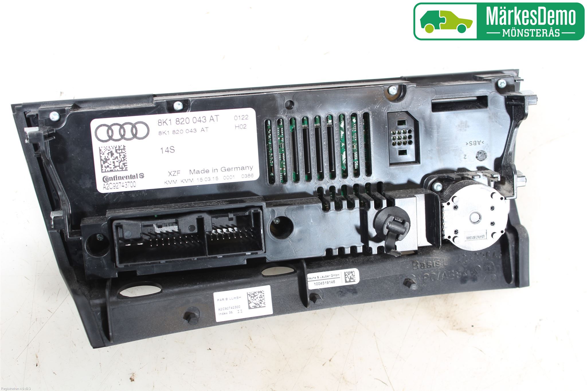 Audi A5 07-16 Varme Ac Betjening-Display