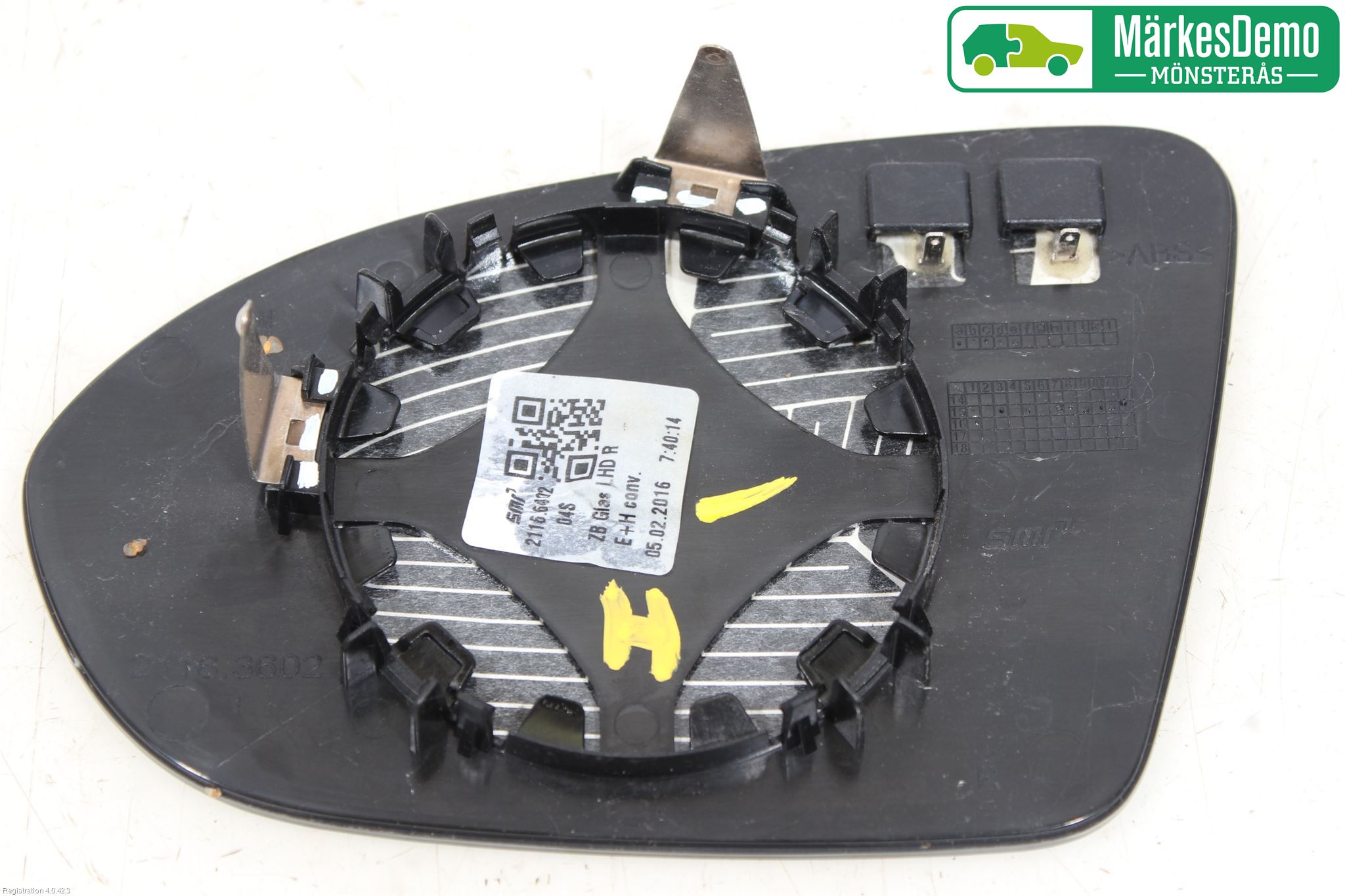 Opel ASTRA K 16-22 Speil Glass H