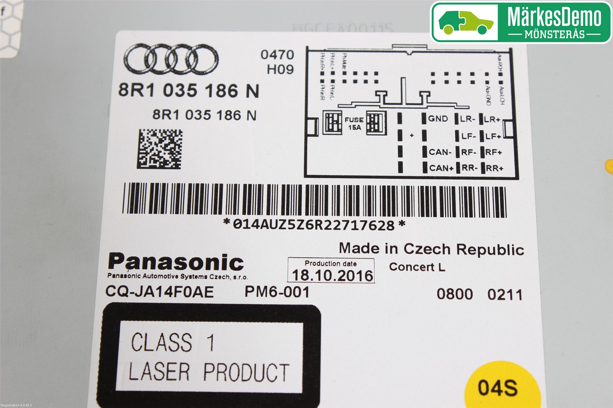 Audi A5 07-16 Stereo Radio