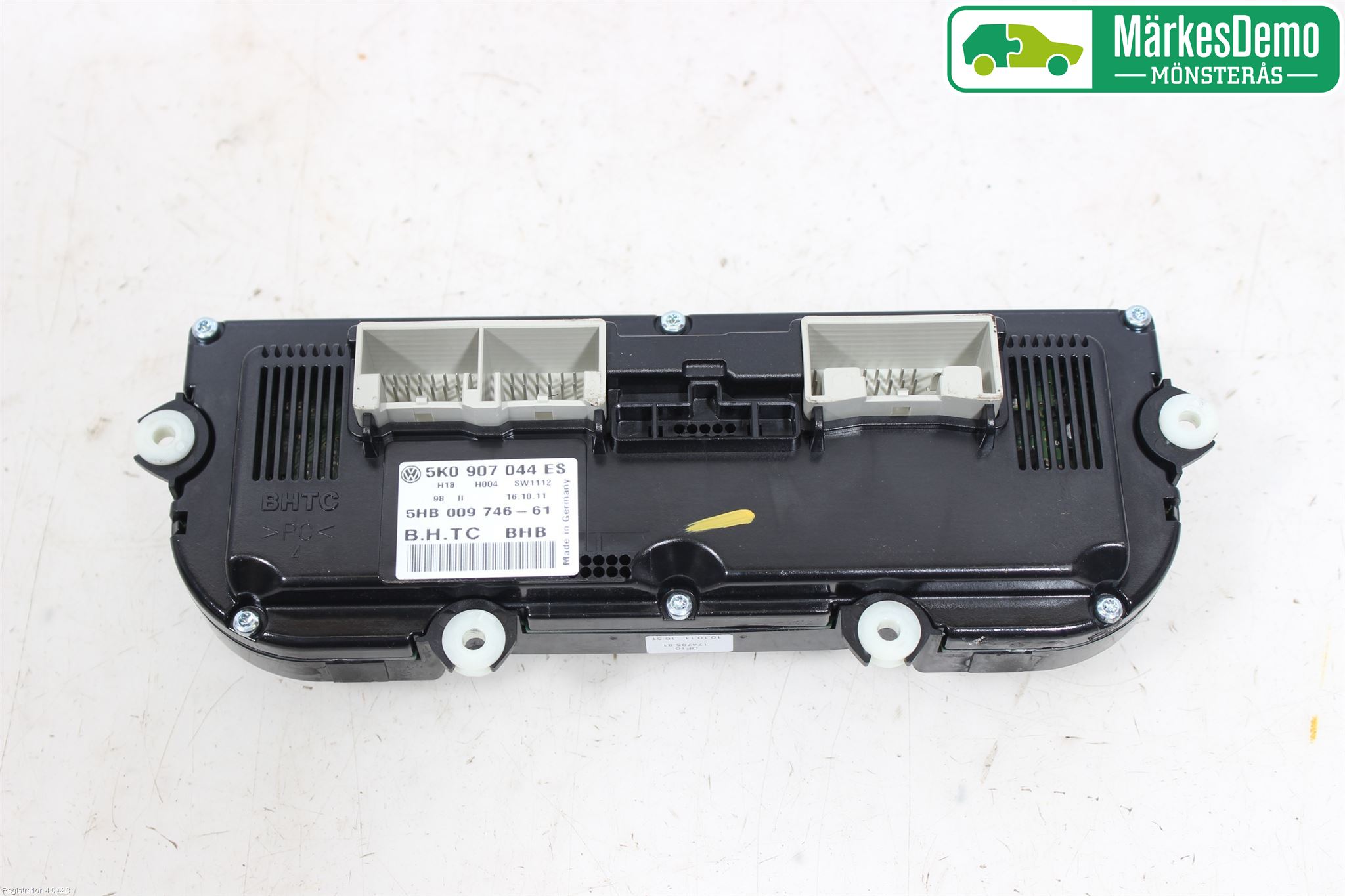 Volkswagen VW GOLF VI 09-13 Varme Ac Betjening-Display